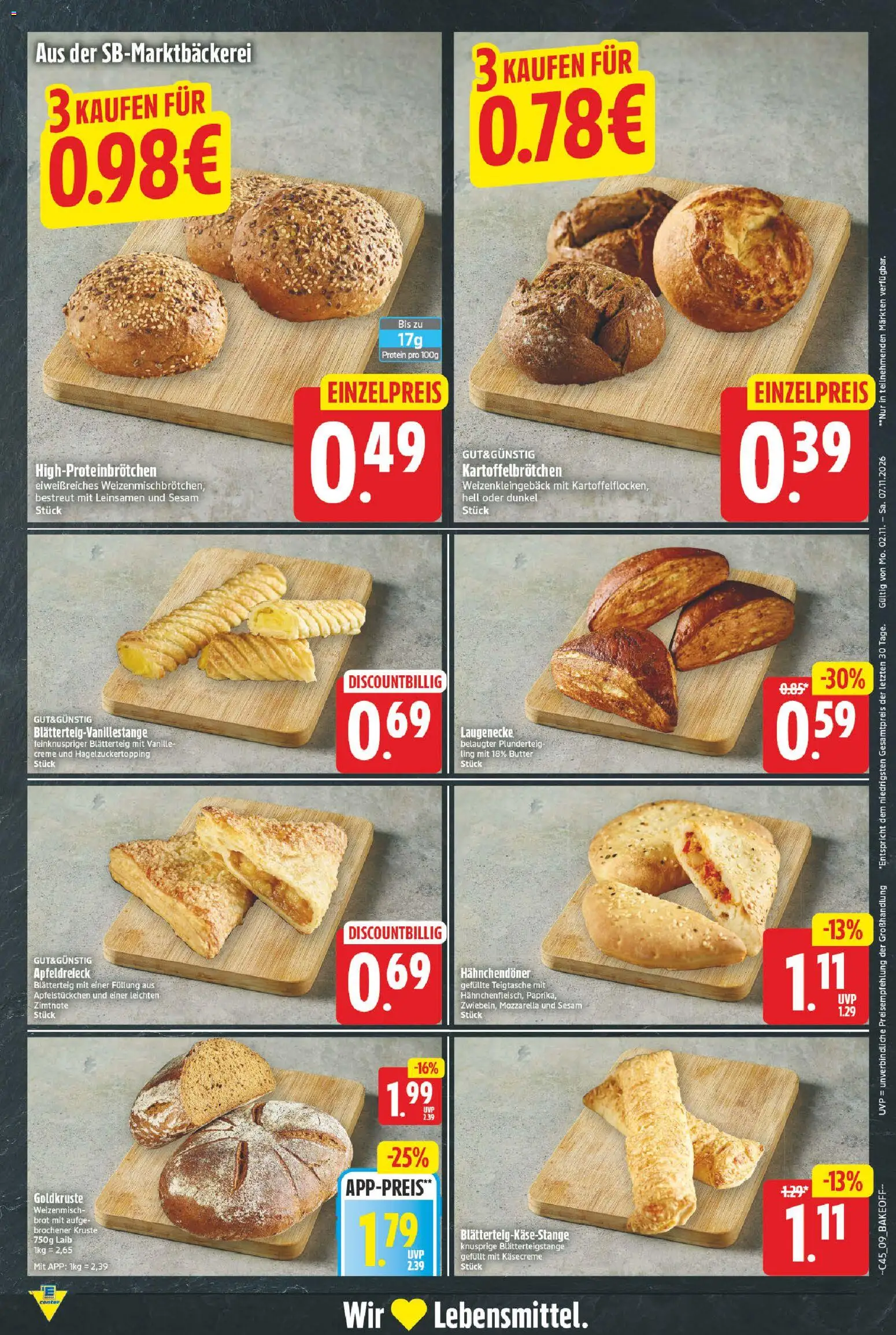 E center Prospekt Prospekt in Deutschland