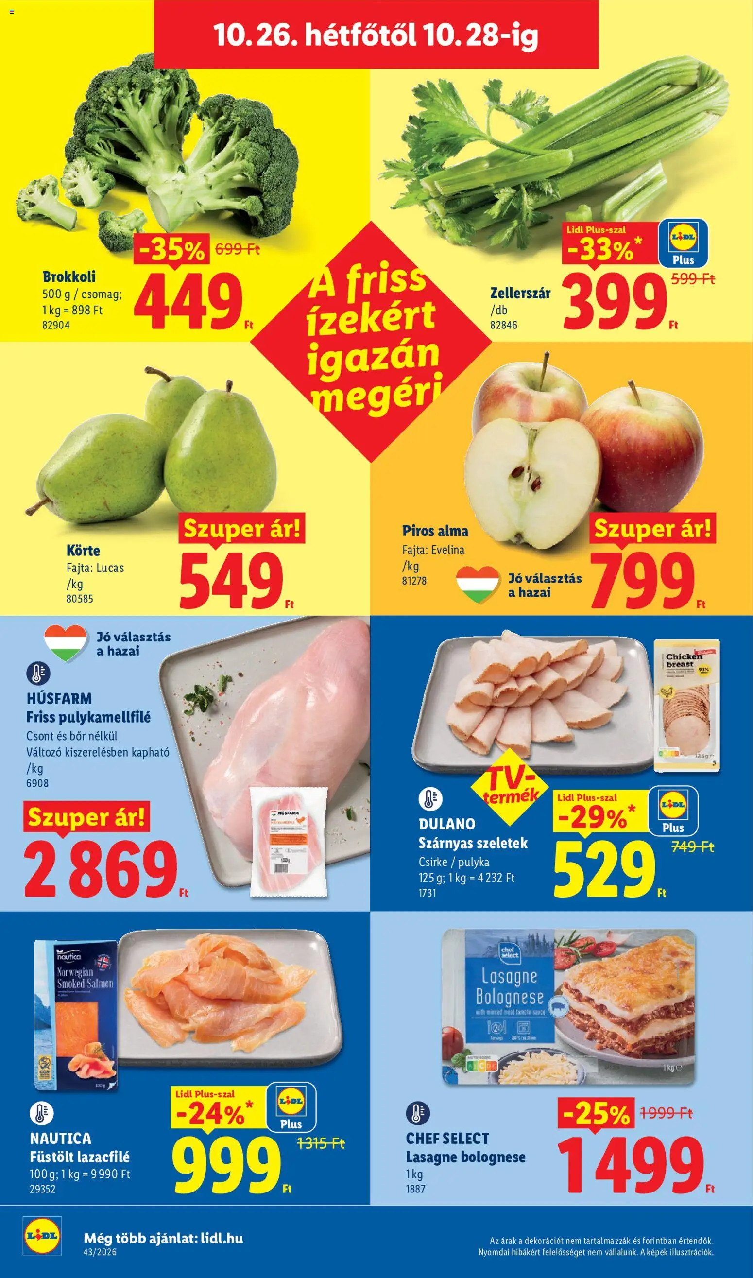 Lidl akciós újság Akciós újság in Magyarország