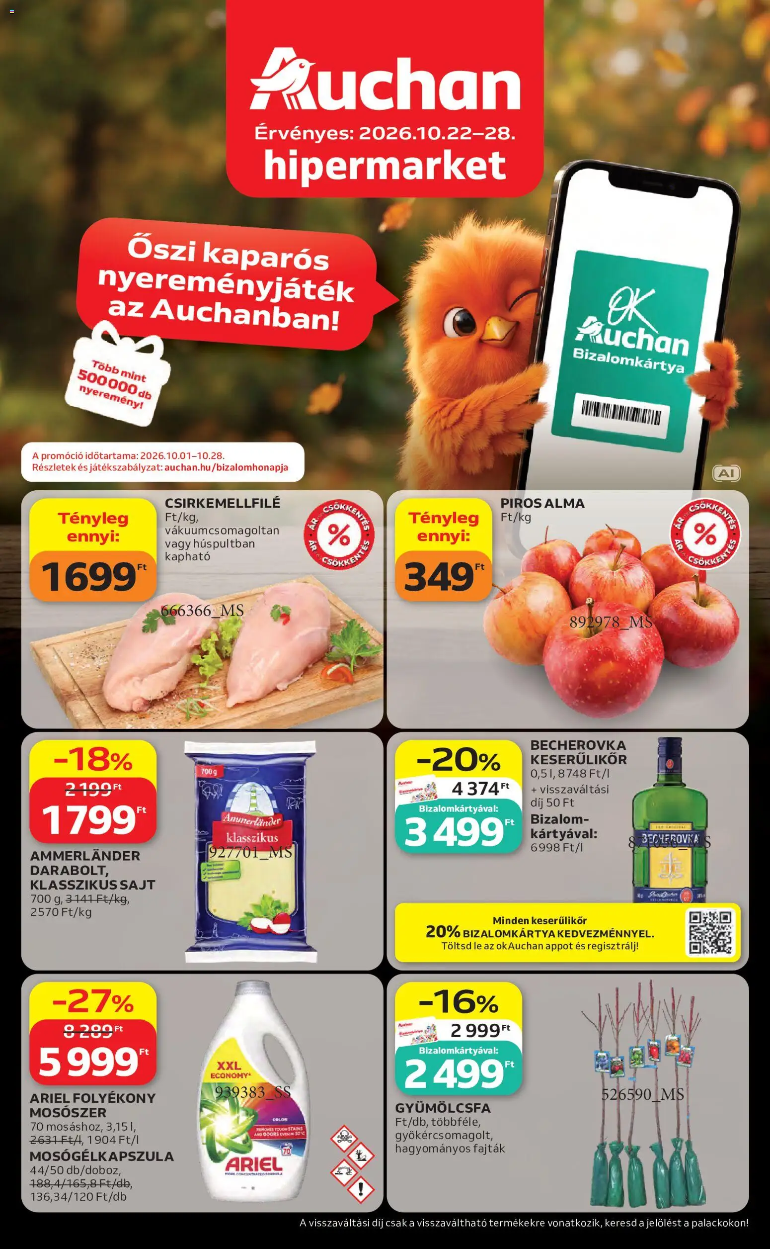 Auchan akciós újság Akciós újság in Magyarország