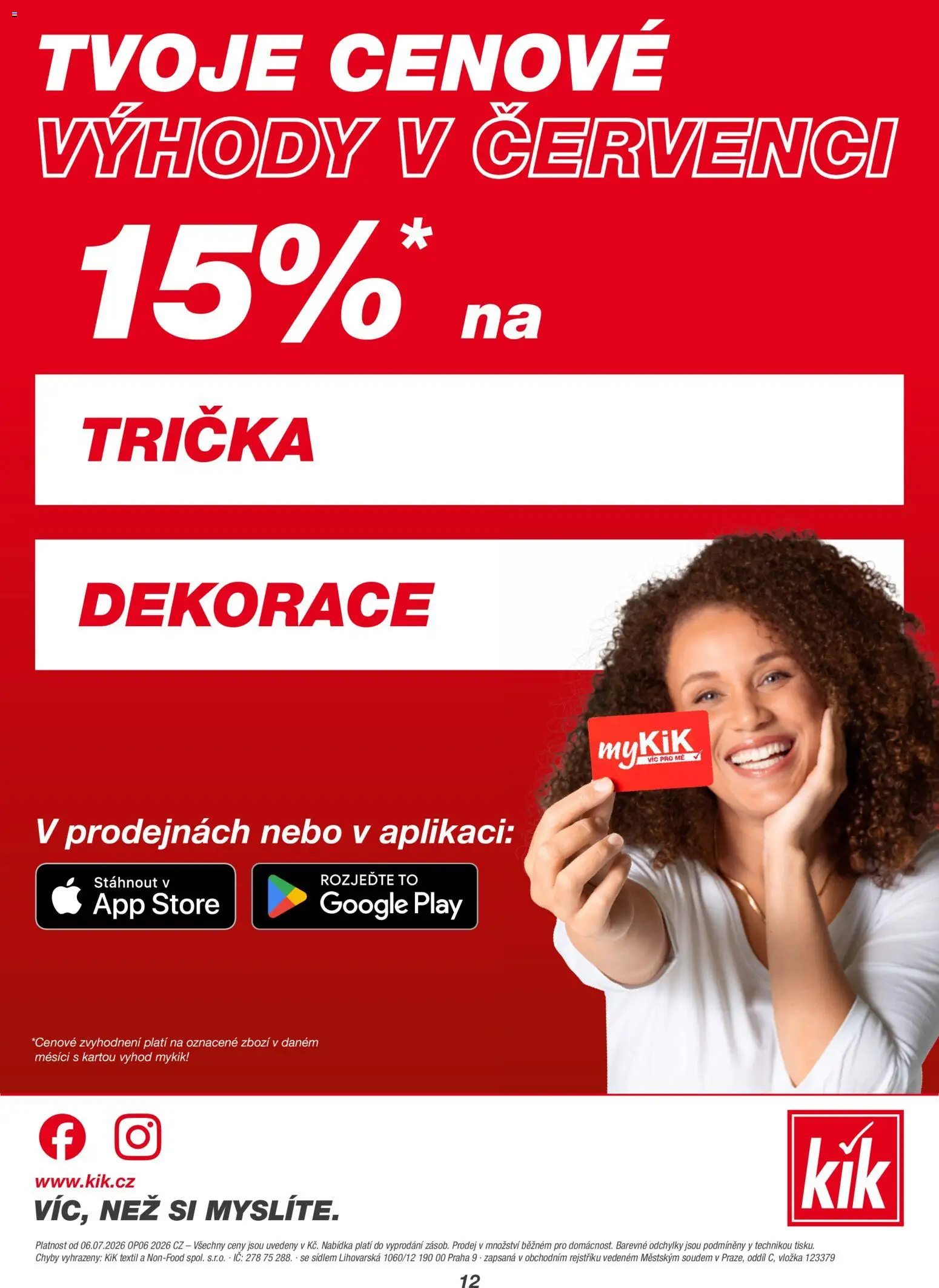 Neuvěřitelné slevy v Kik od 06.07.2026 - ušetřete více než kdy jindy | Česko