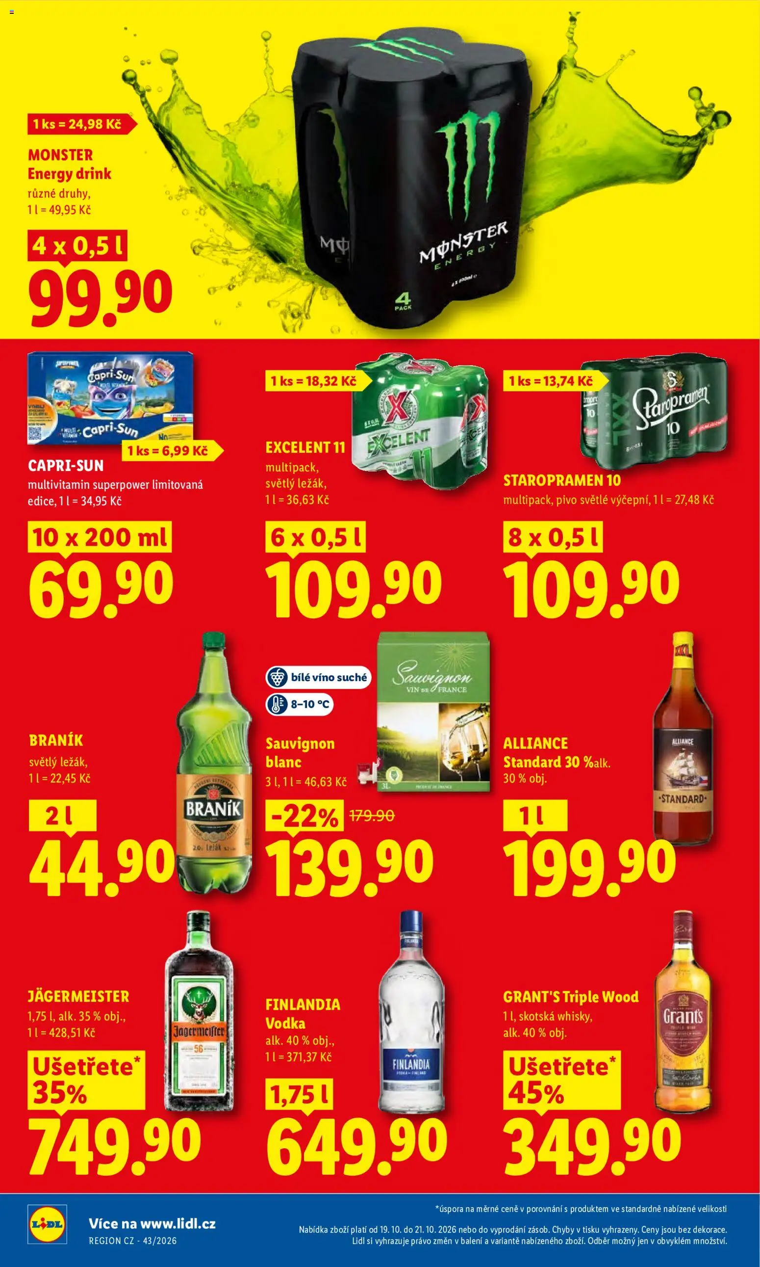 Lidl leták Leták in Česko
