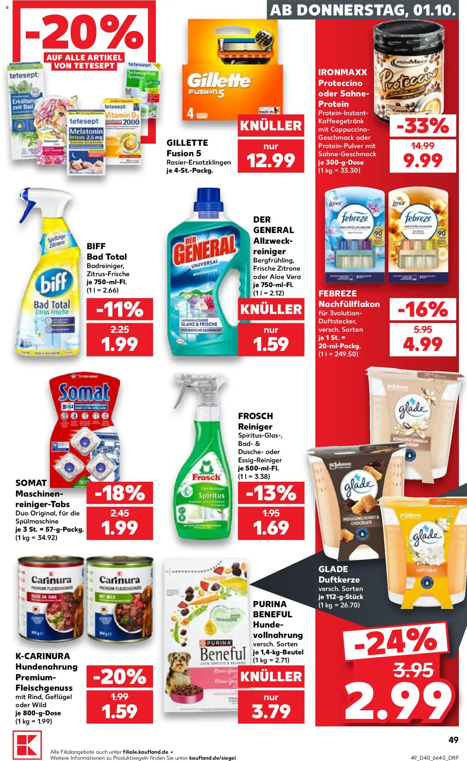 Kaufland Německo leták Leták in Česko