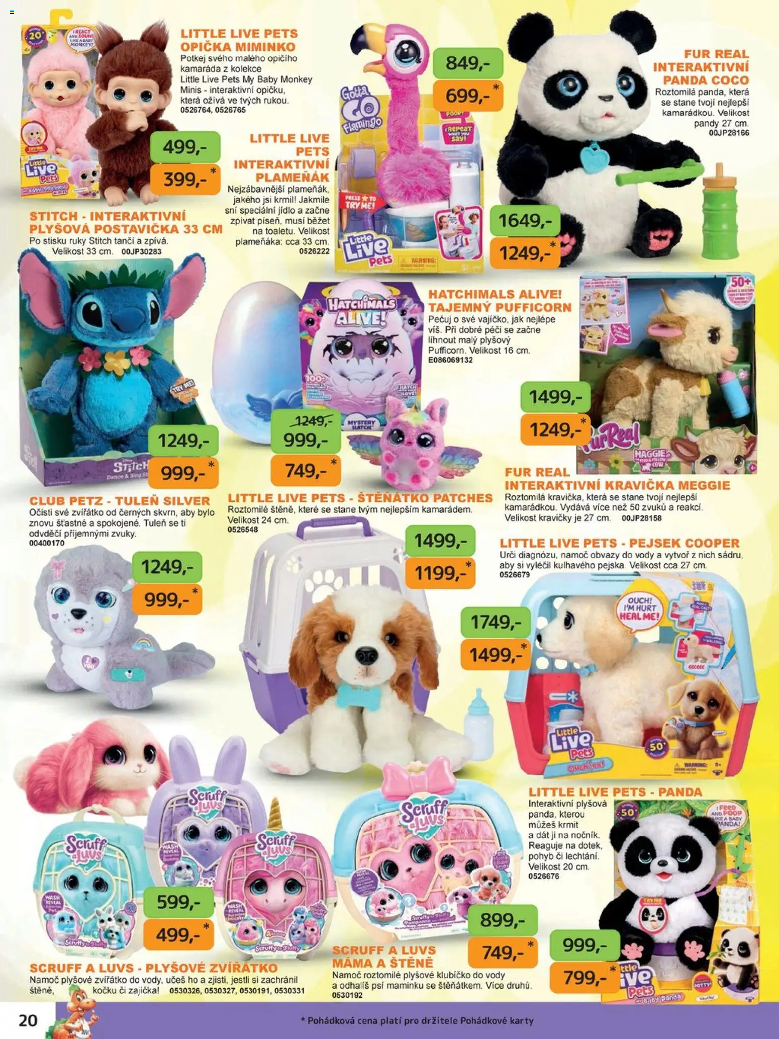 Dráčik katalog - Vánoce Leták in Česko
