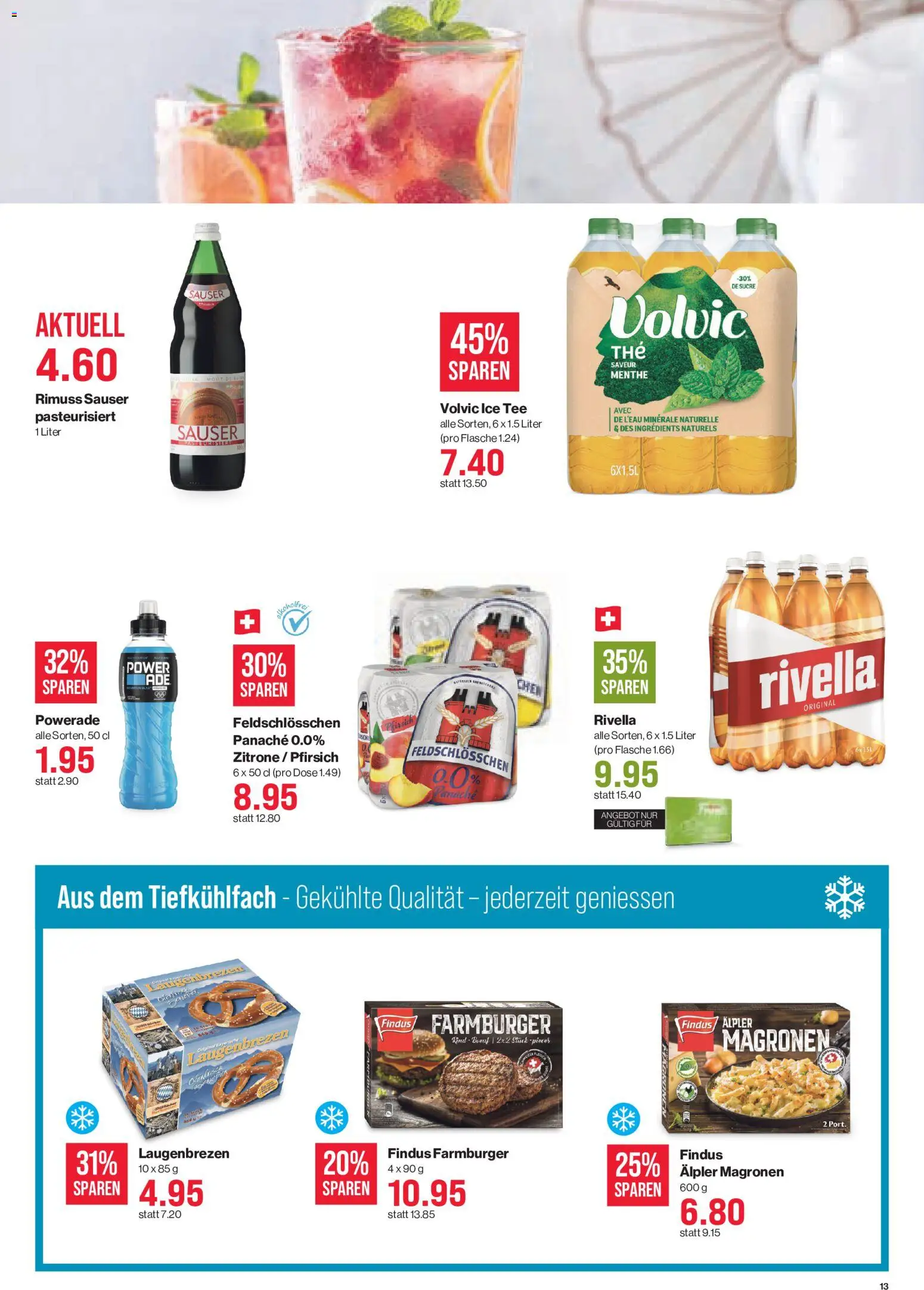 SPAR aktionen Prospekt in Schweiz