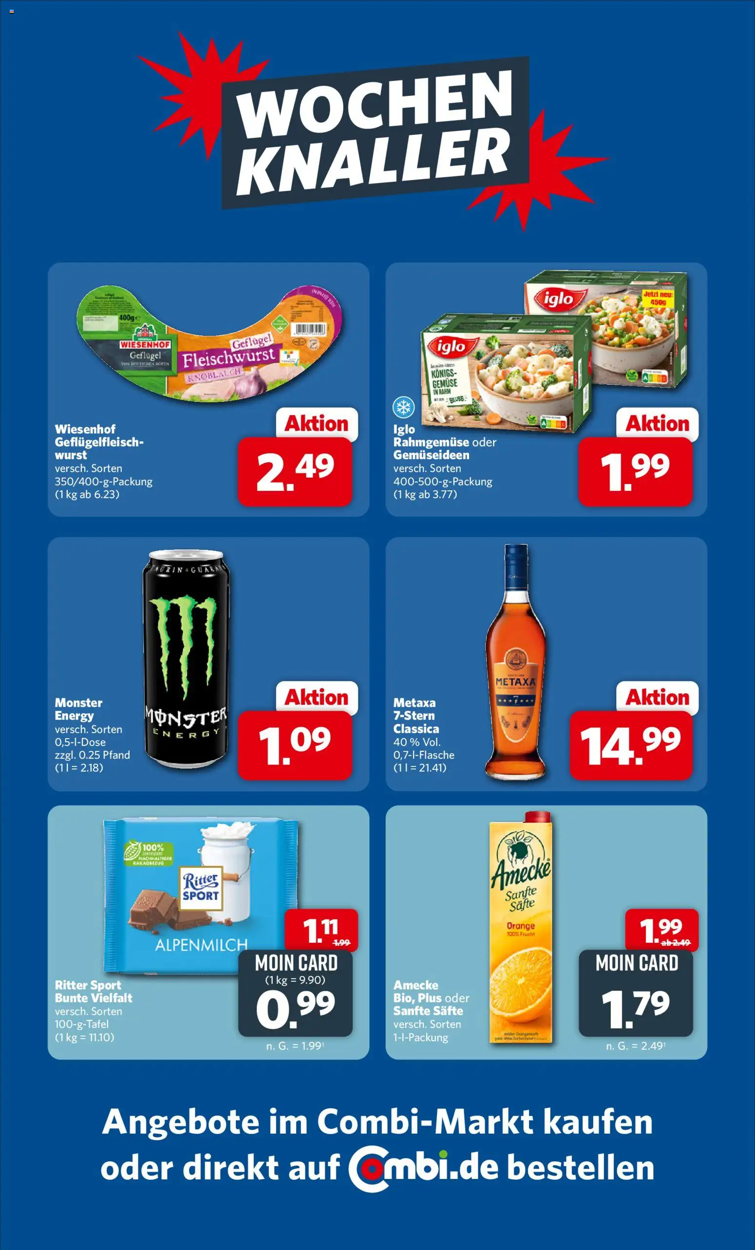 Combi Prospekt Prospekt in Deutschland