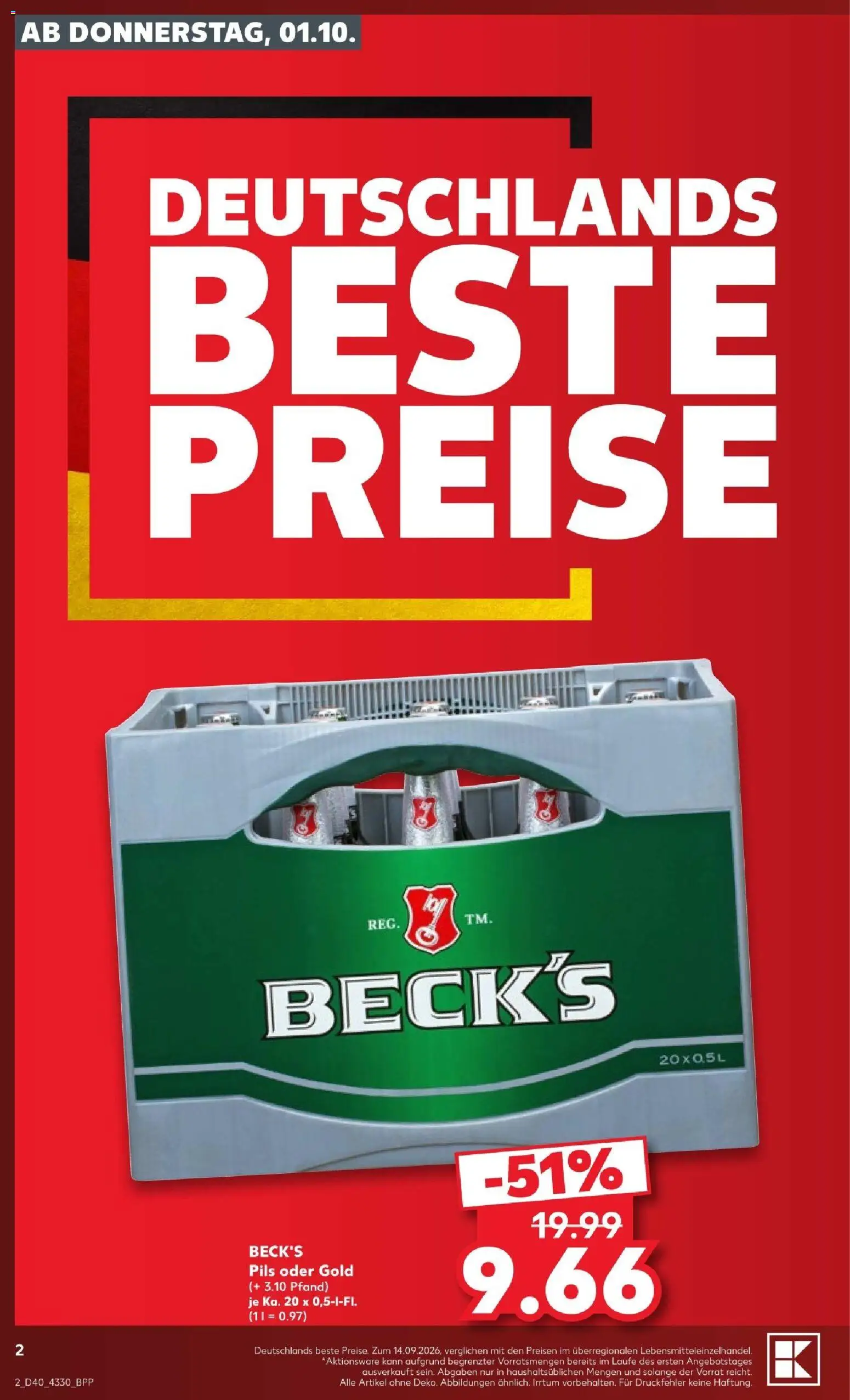 Kaufland Prospekt Prospekt in Deutschland