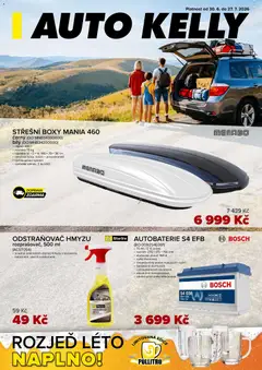 Auto Kelly Auto Kelly leták