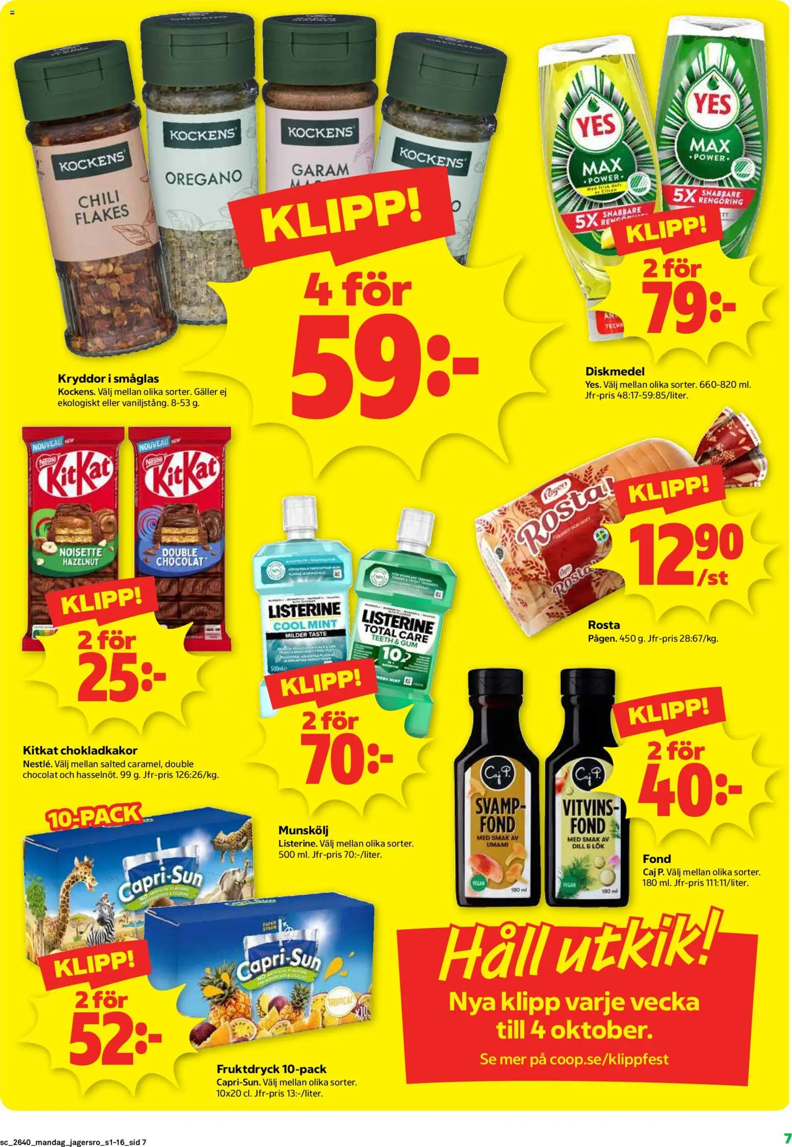 Coop Forum erbjudanden Reklamblad in Sverige