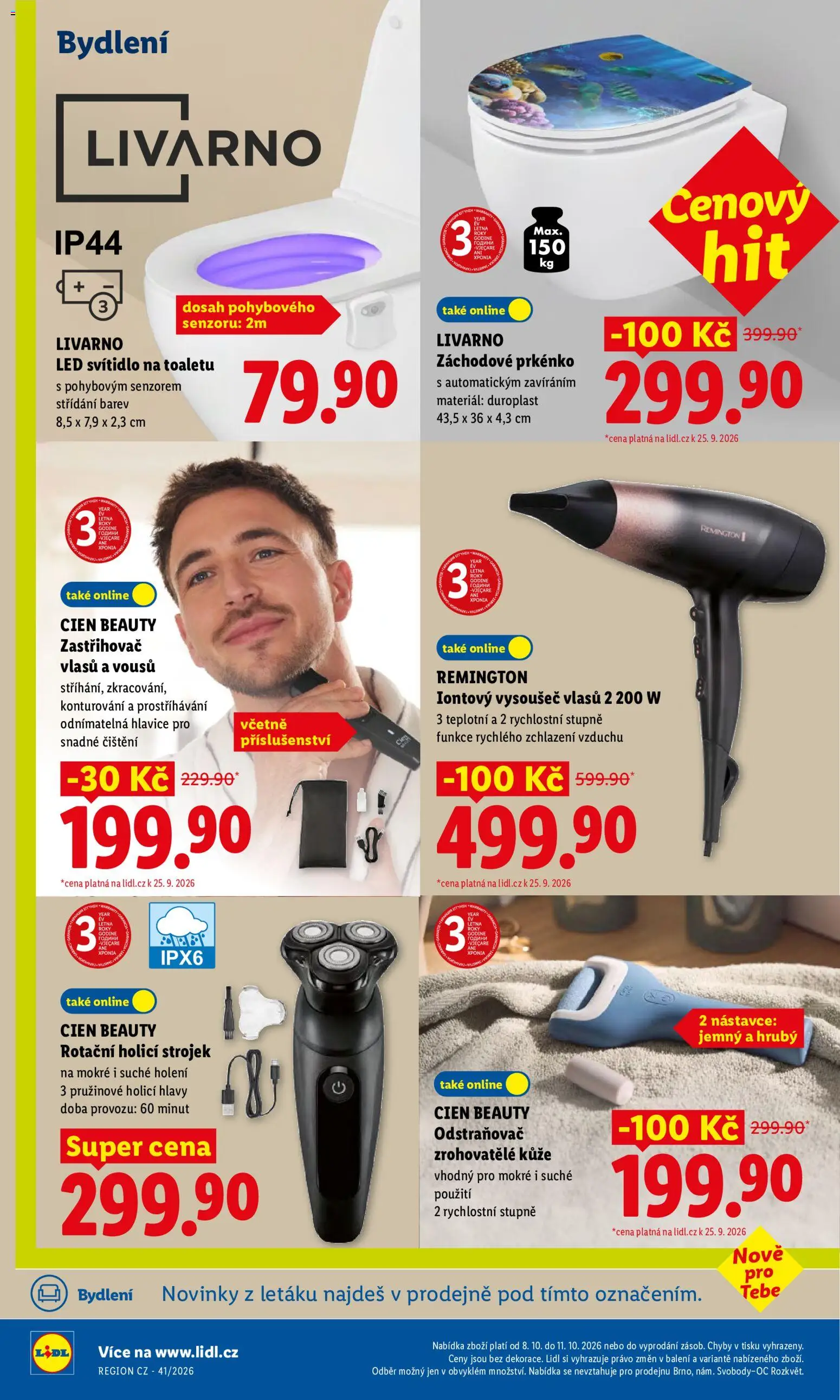 Lidl leták Leták in Česko