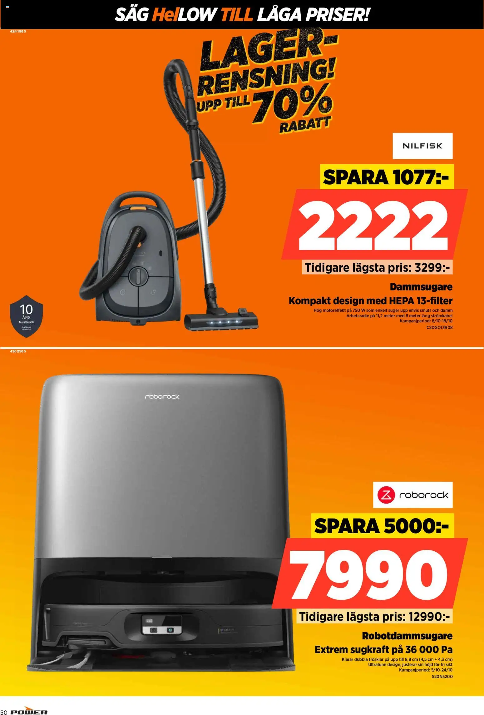 Power erbjudanden Reklamblad in Sverige