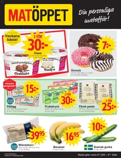 Matöppet Matöppet erbjudanden