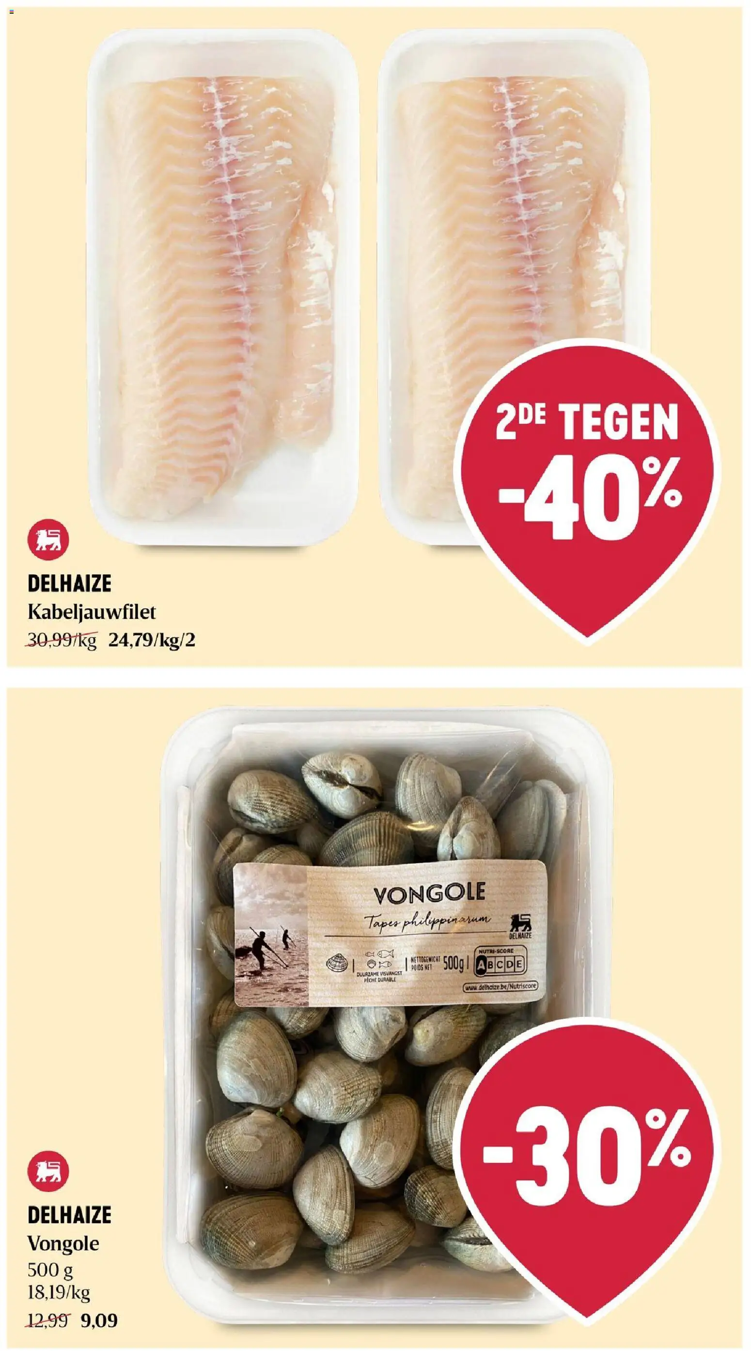 Delhaize folder Folder in België