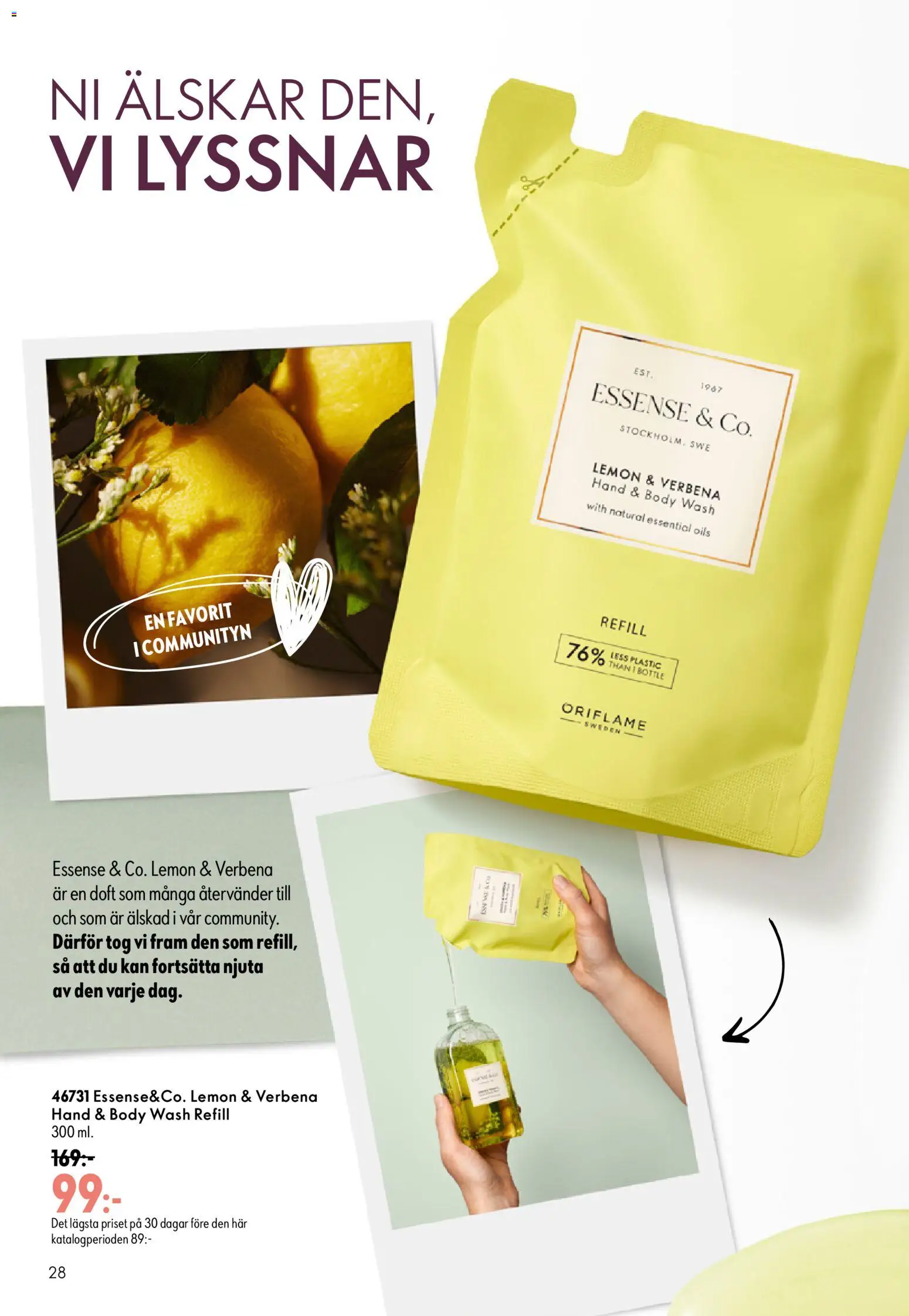 Oriflame erbjudanden 13/26 Reklamblad in Sverige