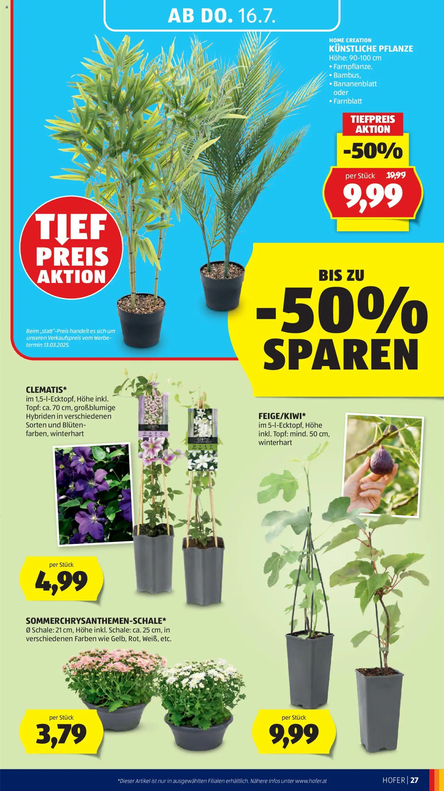 Sparen Sie mit dem | Hofer Flugblatt ab 10.07.2026 ✳️ Angebote | Österreich