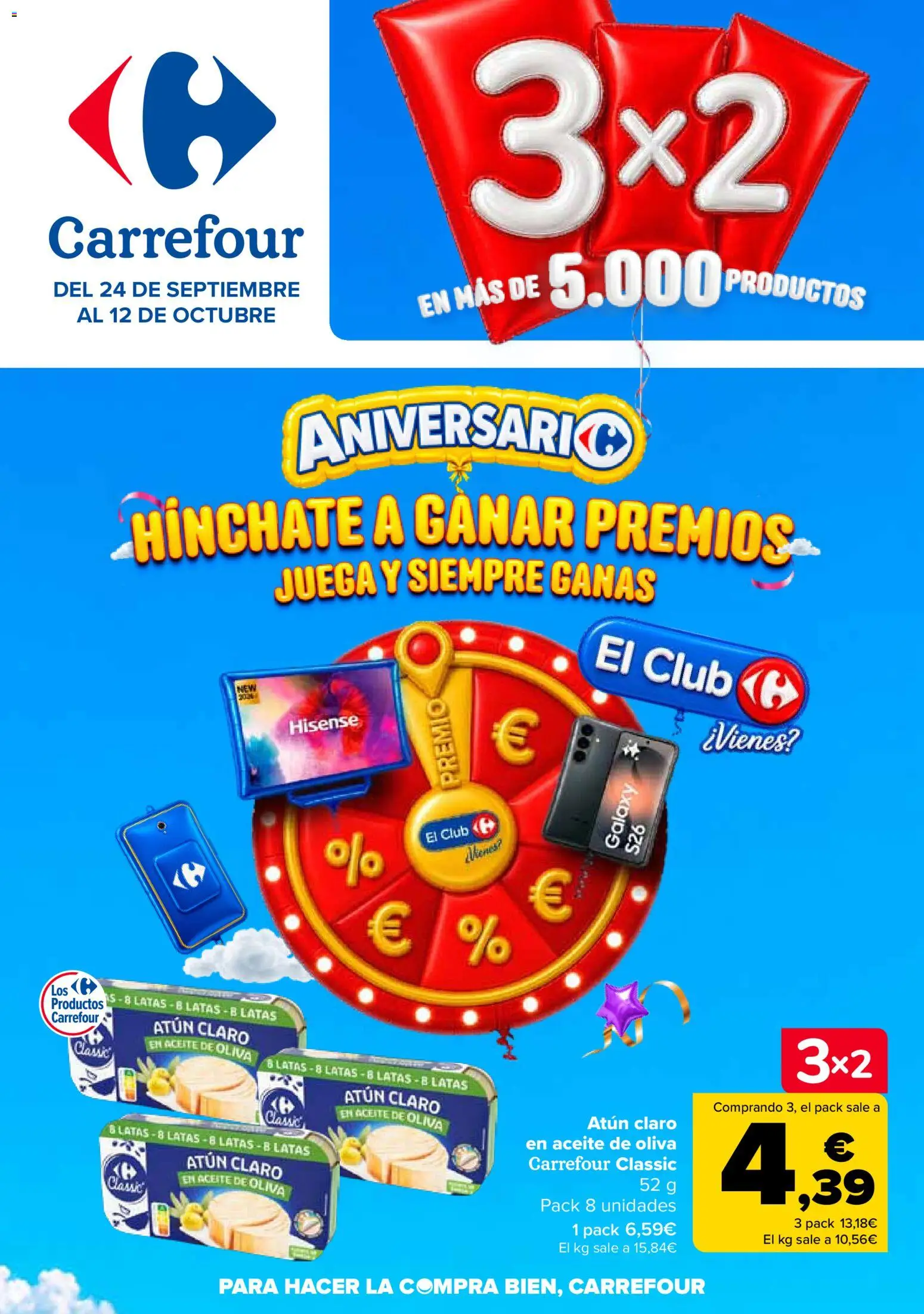 Carrefour folleto Folleto in España