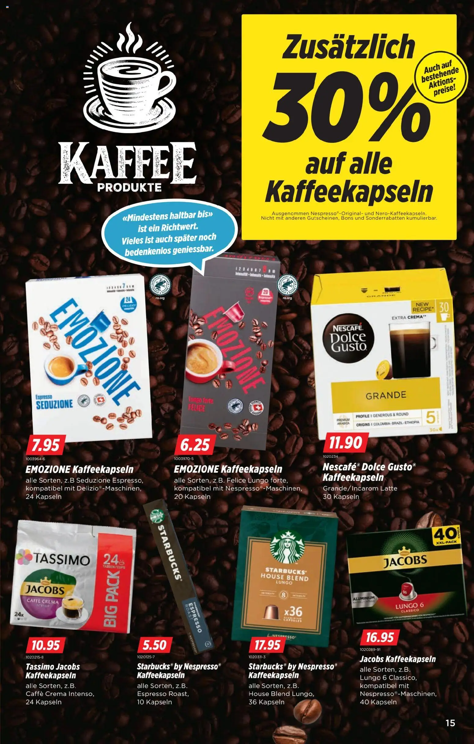 Denner aktionen Prospekt in Schweiz