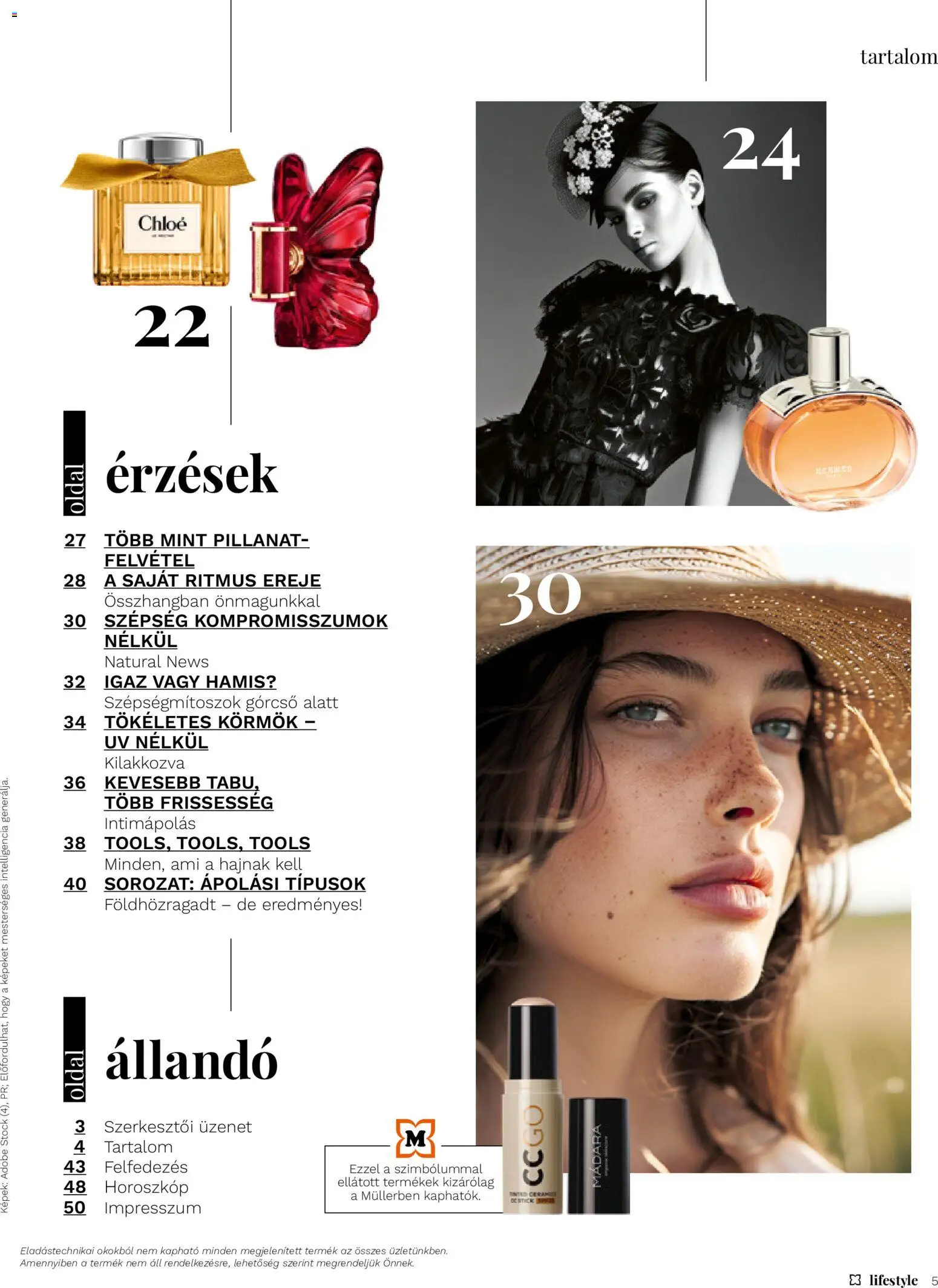 Müller Lifestyle magazin Akciós újság in Magyarország