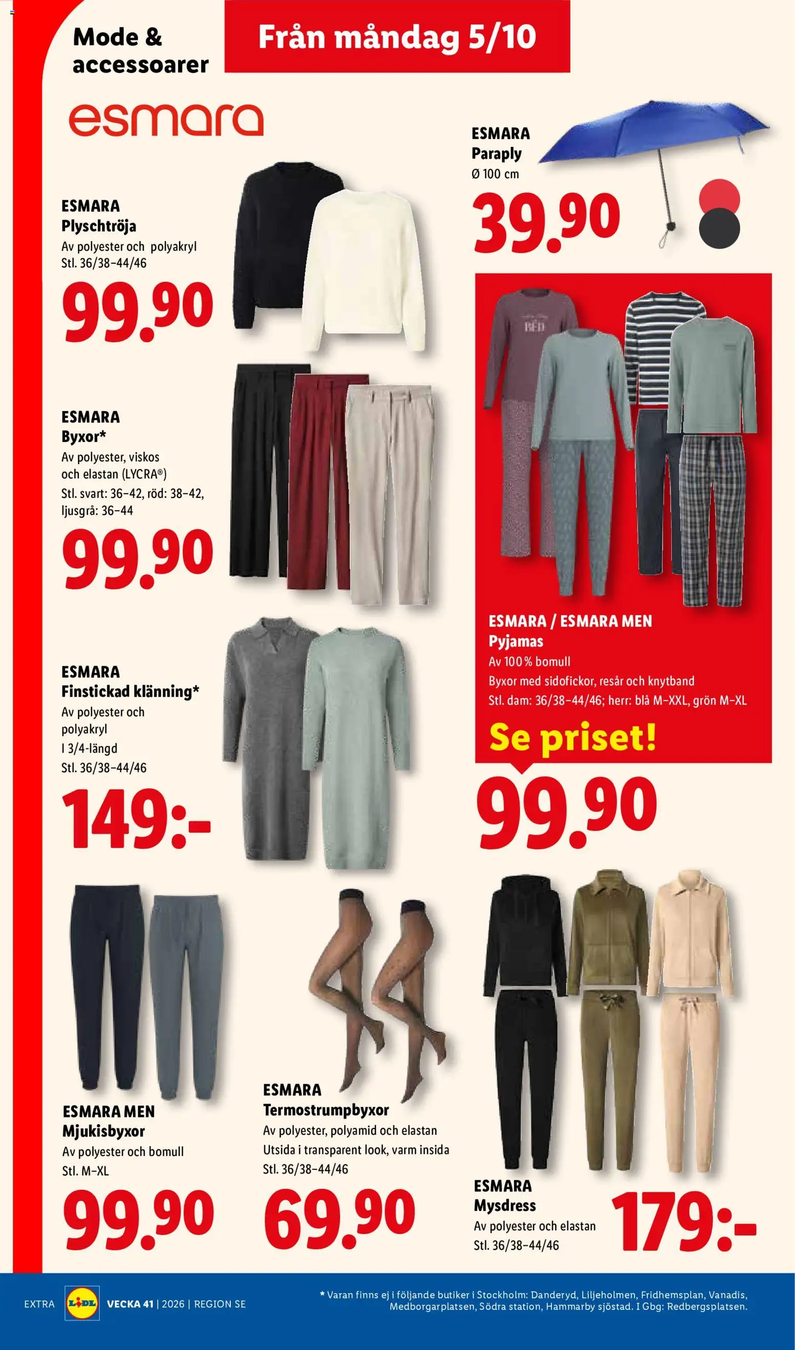 Lidl erbjudanden Reklamblad in Sverige