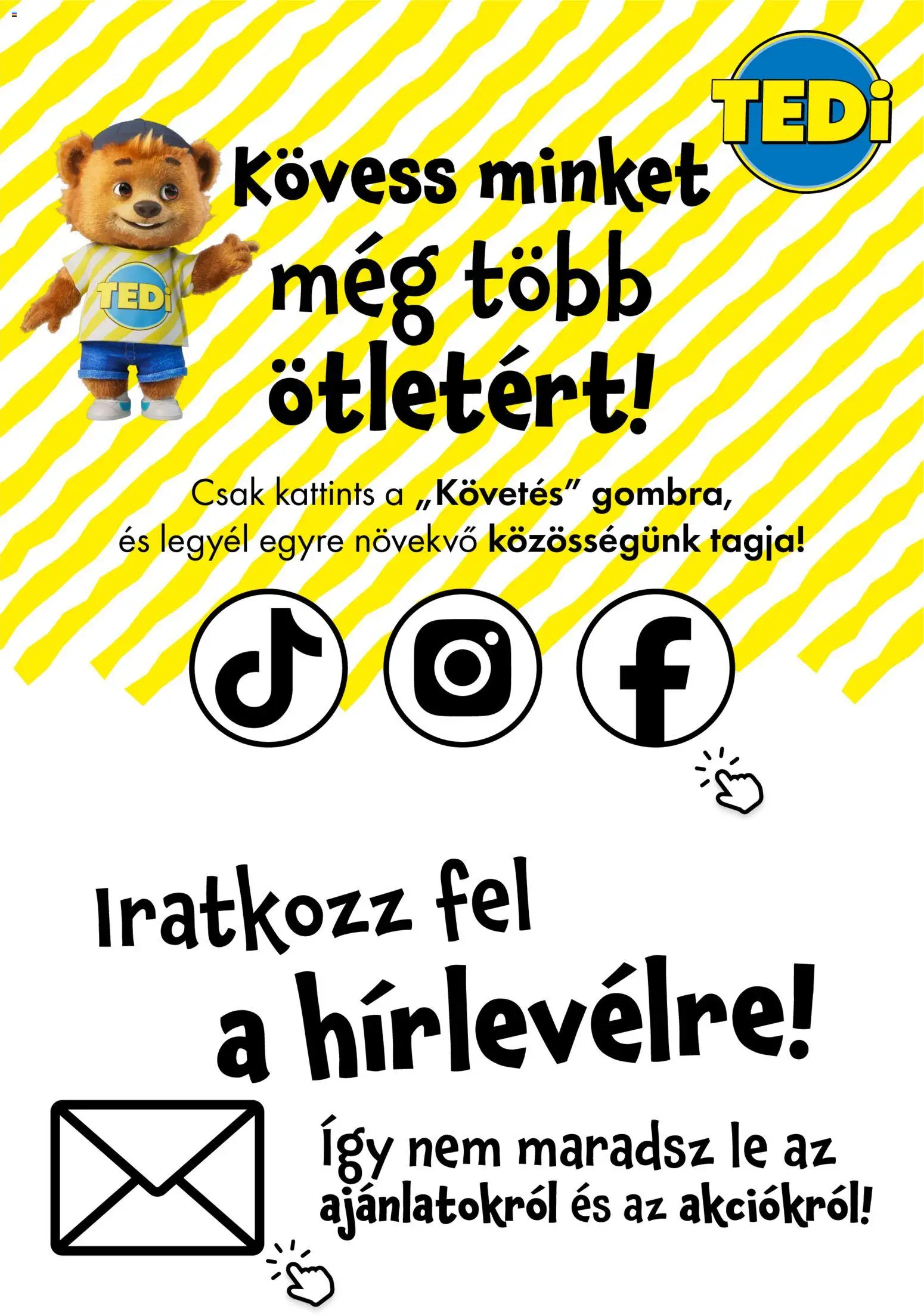 TEDi akciós újság Akciós újság in Magyarország