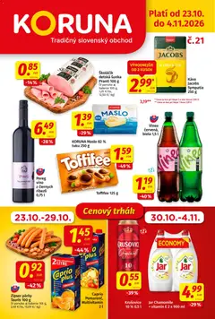 Koruna Koruna leták
