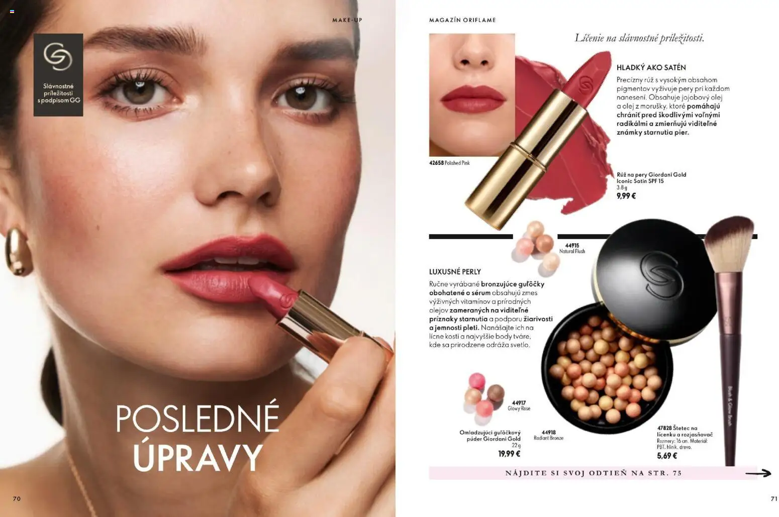Oriflame katalóg 16 2026 Leták in Slovensko