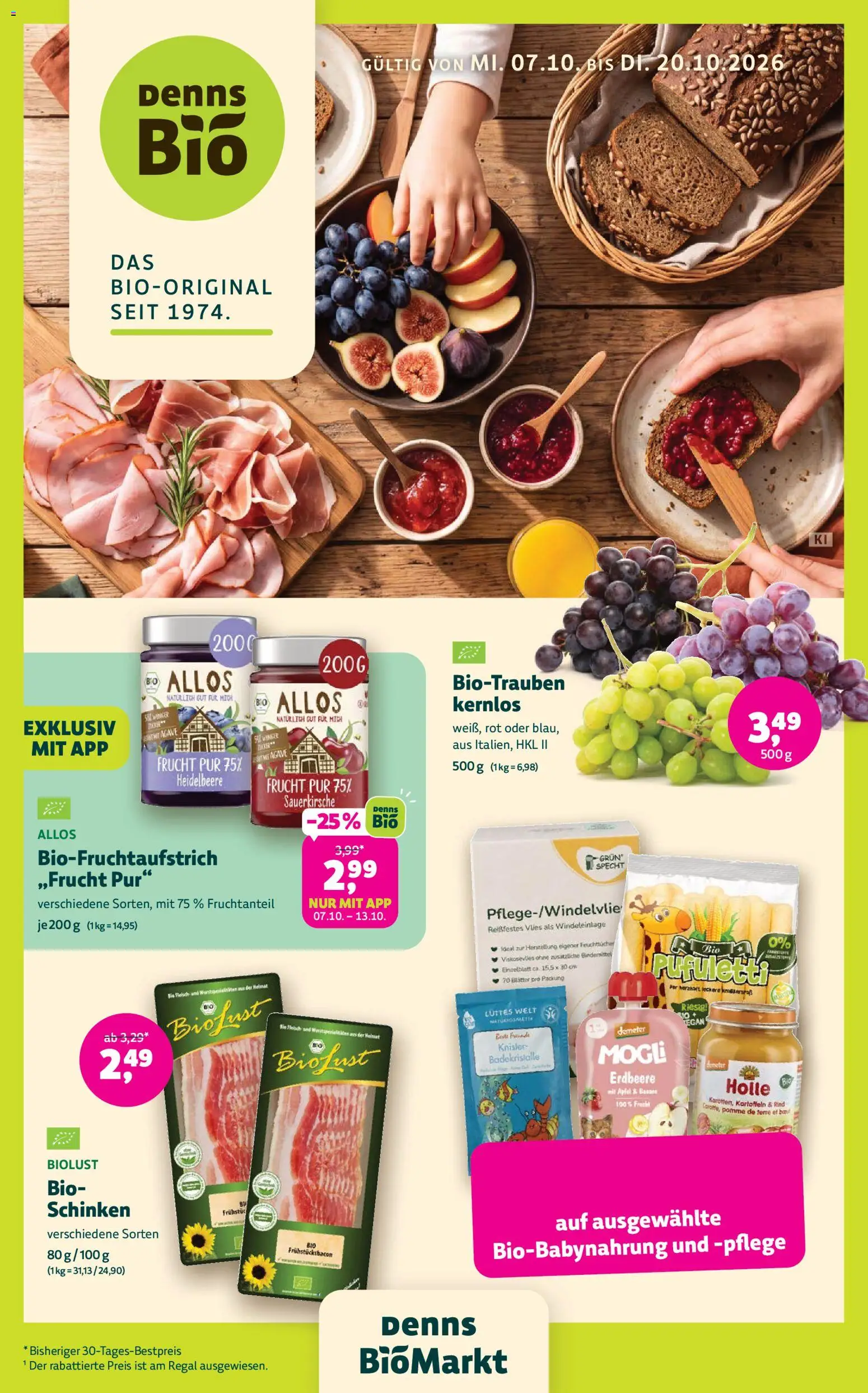 Denns BioMarkt Angebote Flugblatt in Österreich