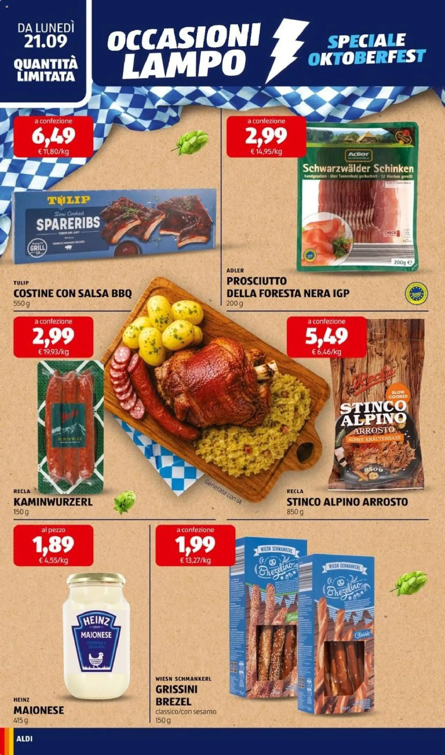 Aldi volantino Volantino in Italy