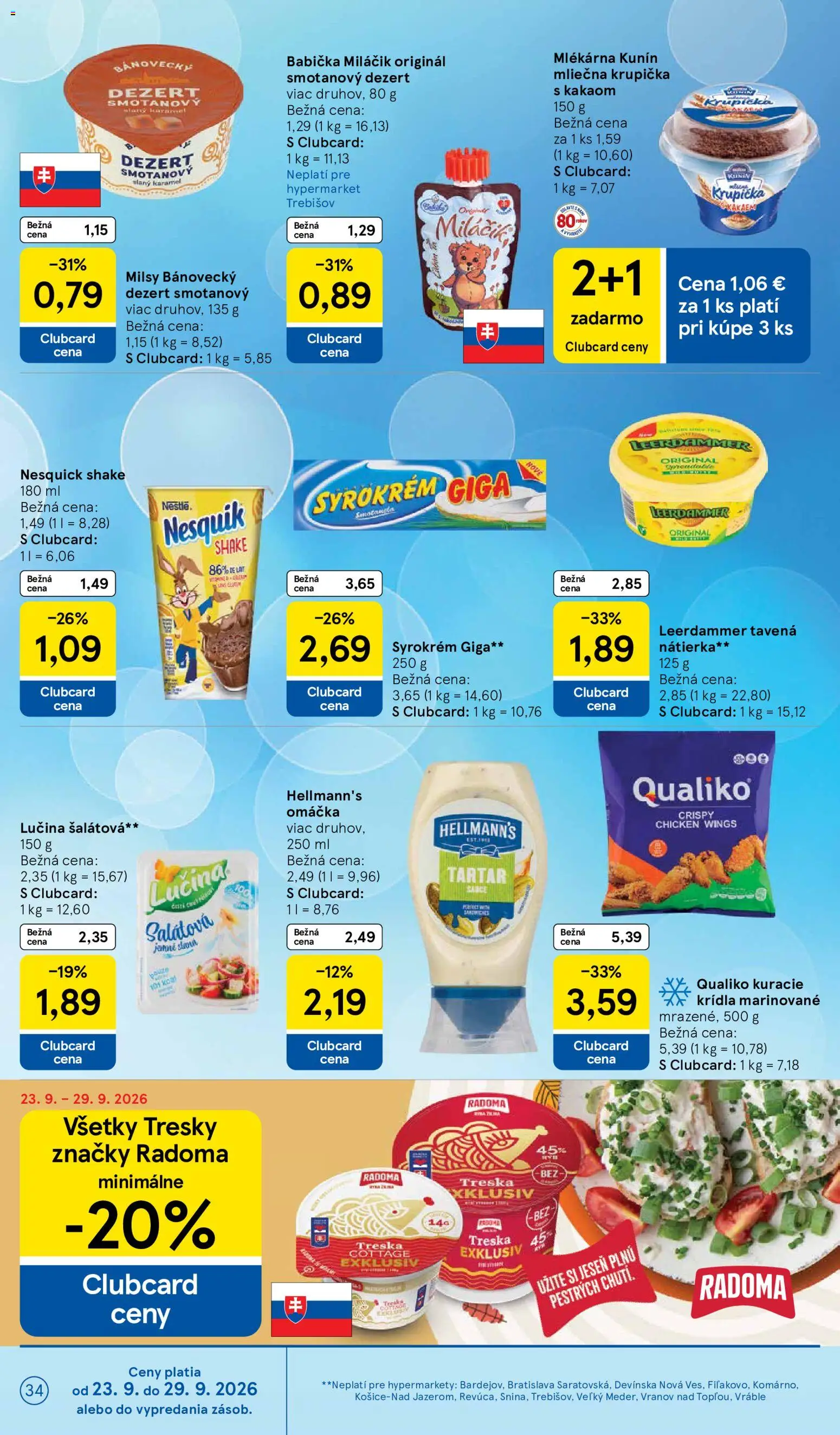 Tesco Hypermarket - leták Leták in Slovensko