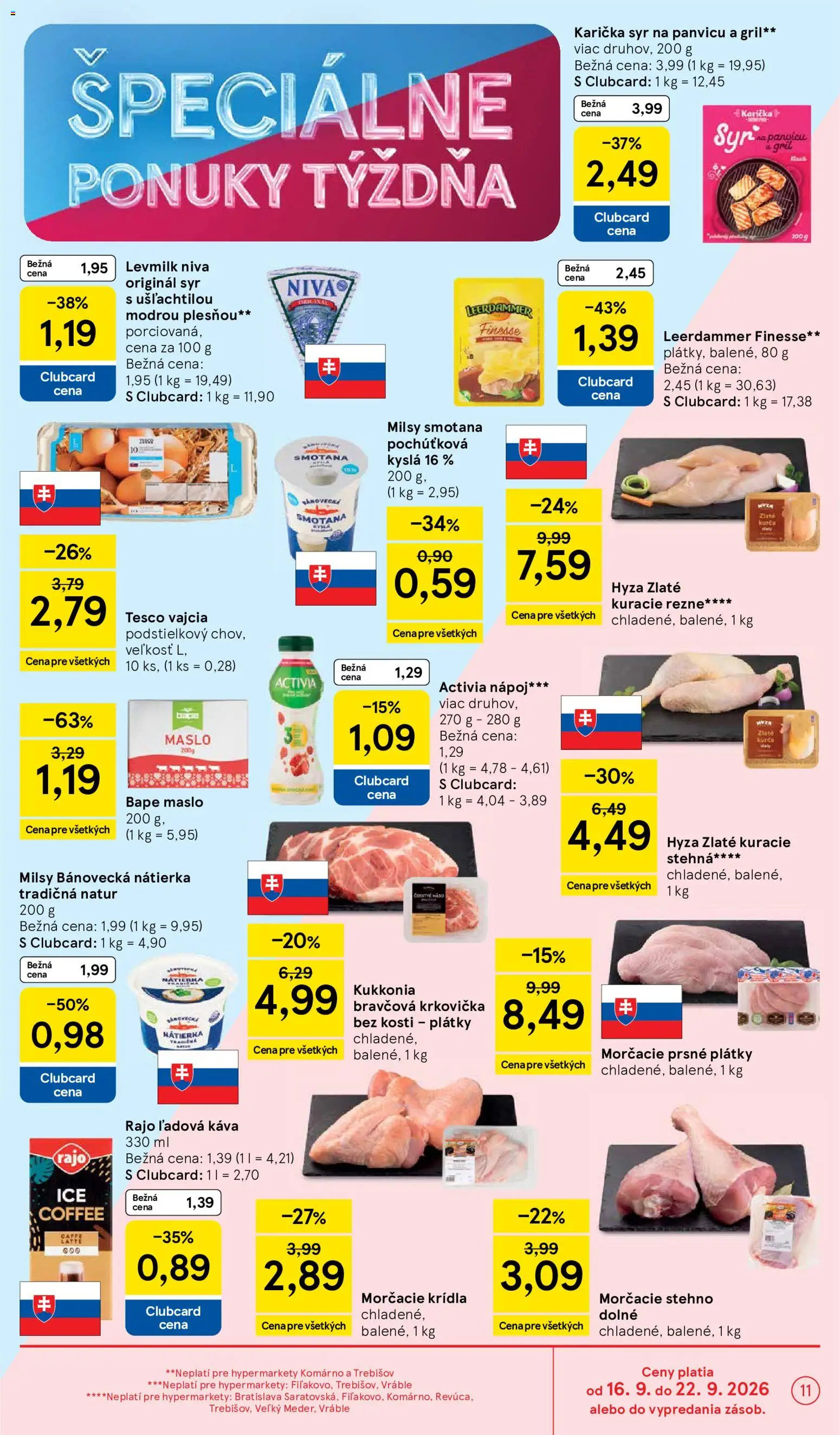 Tesco Hypermarket - leták Leták in Slovensko
