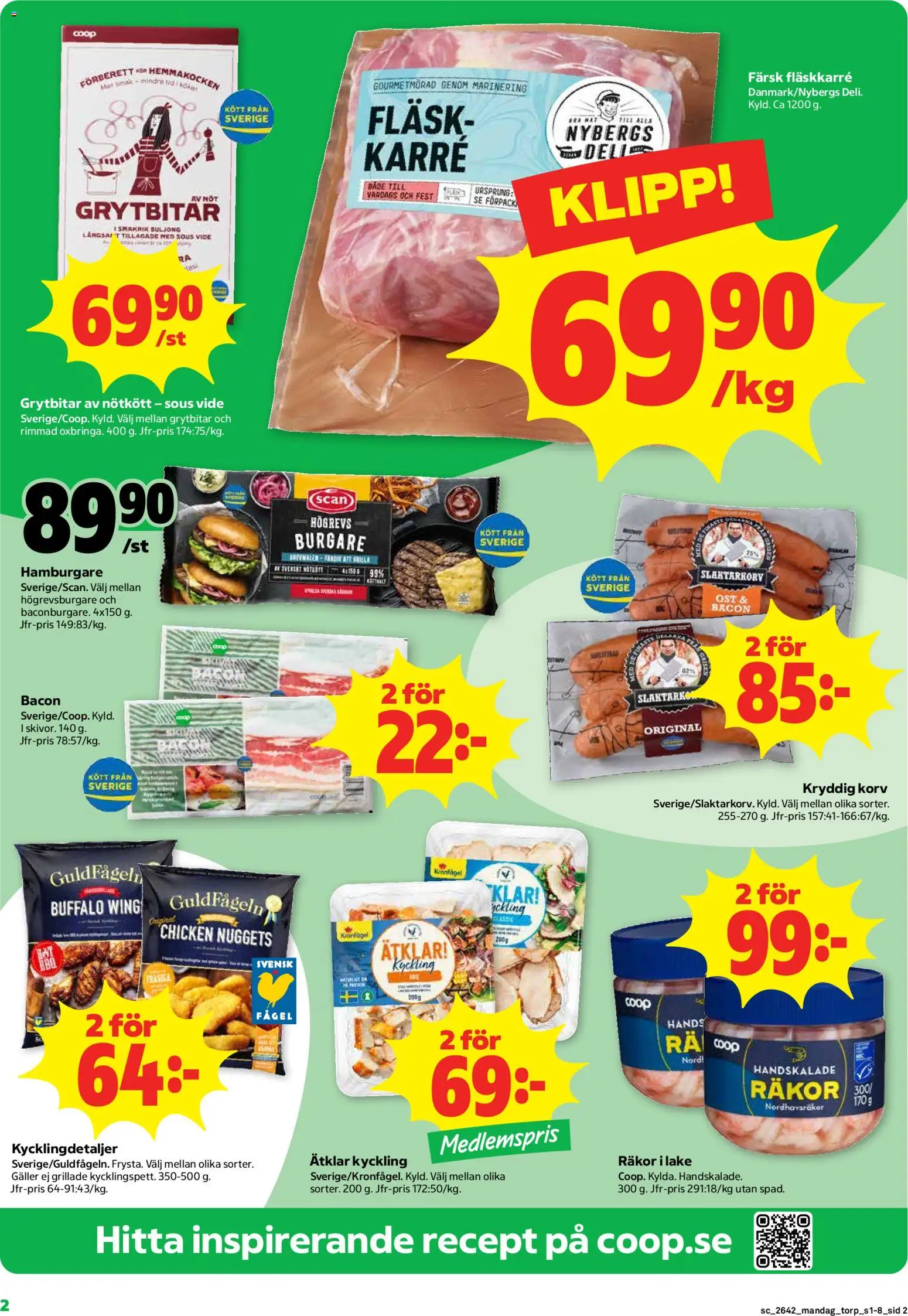 Stora Coop erbjudanden Reklamblad in Sverige