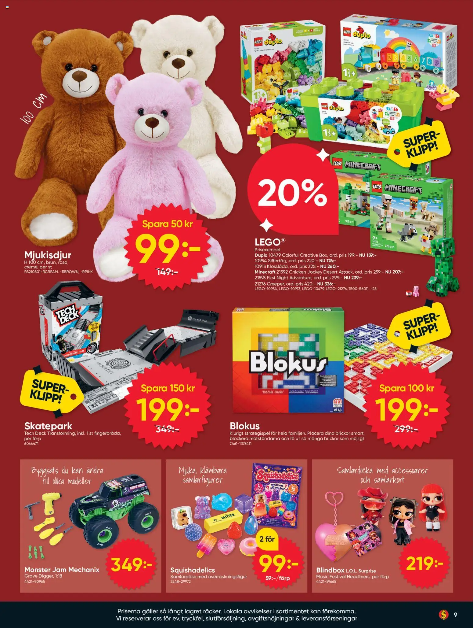 Dollar Store erbjudanden Reklamblad in Sverige