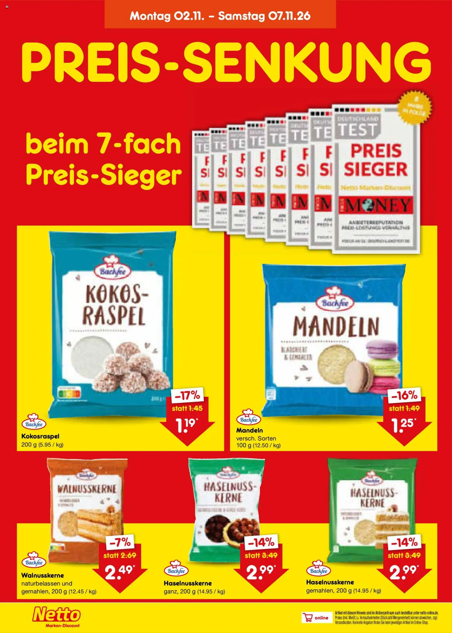 Netto Marken-Discount Prospekt Prospekt in Deutschland