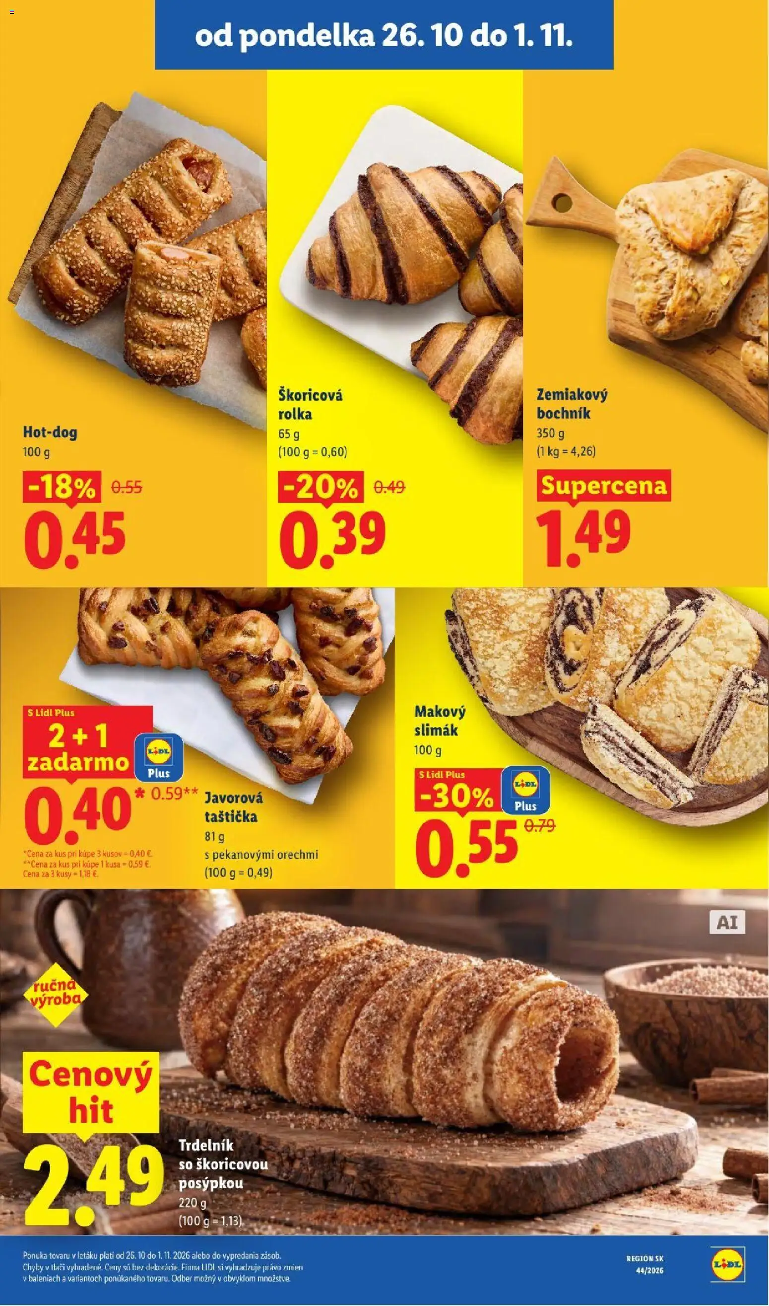 Lidl leták Leták in Slovensko
