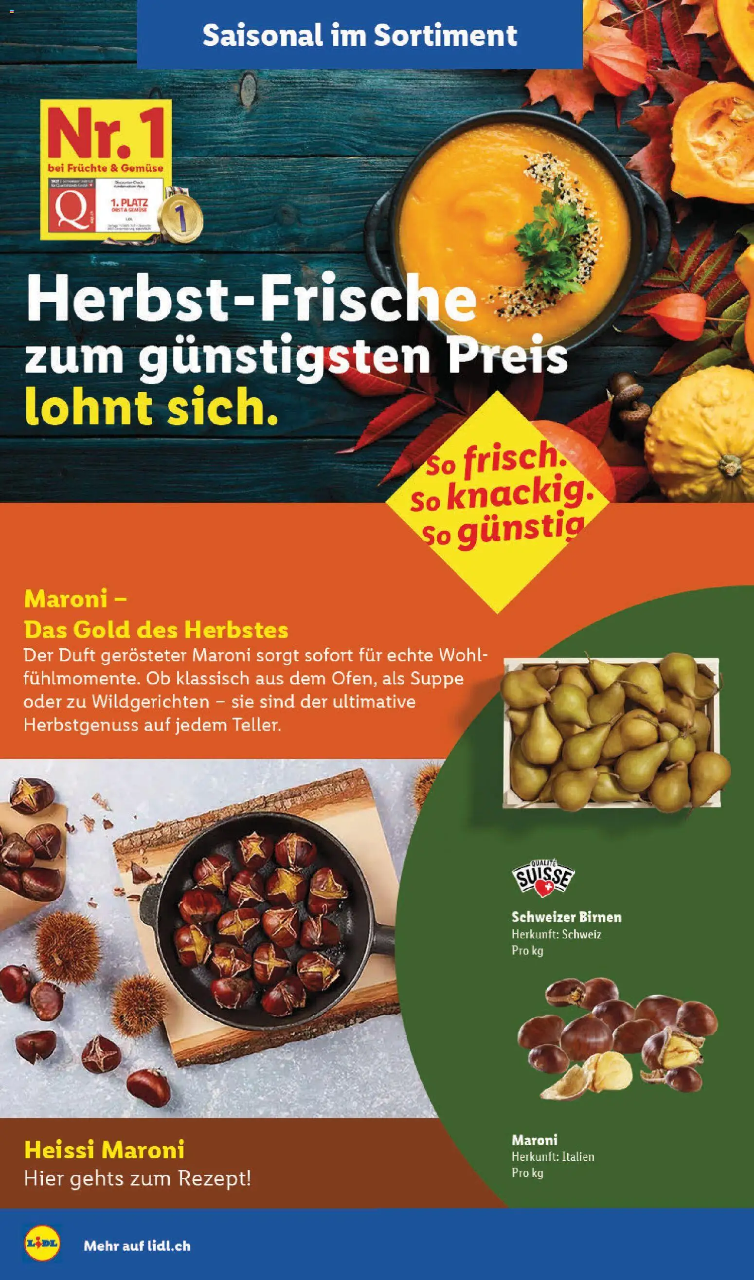 Lidl aktionen Prospekt in Schweiz