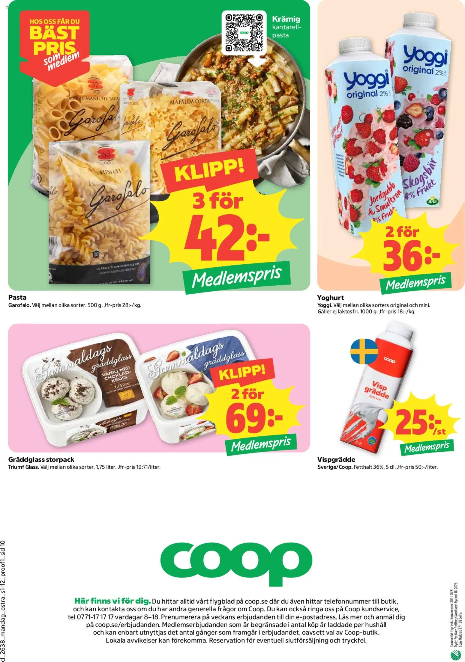 Coop Forum erbjudanden Reklamblad in Sverige