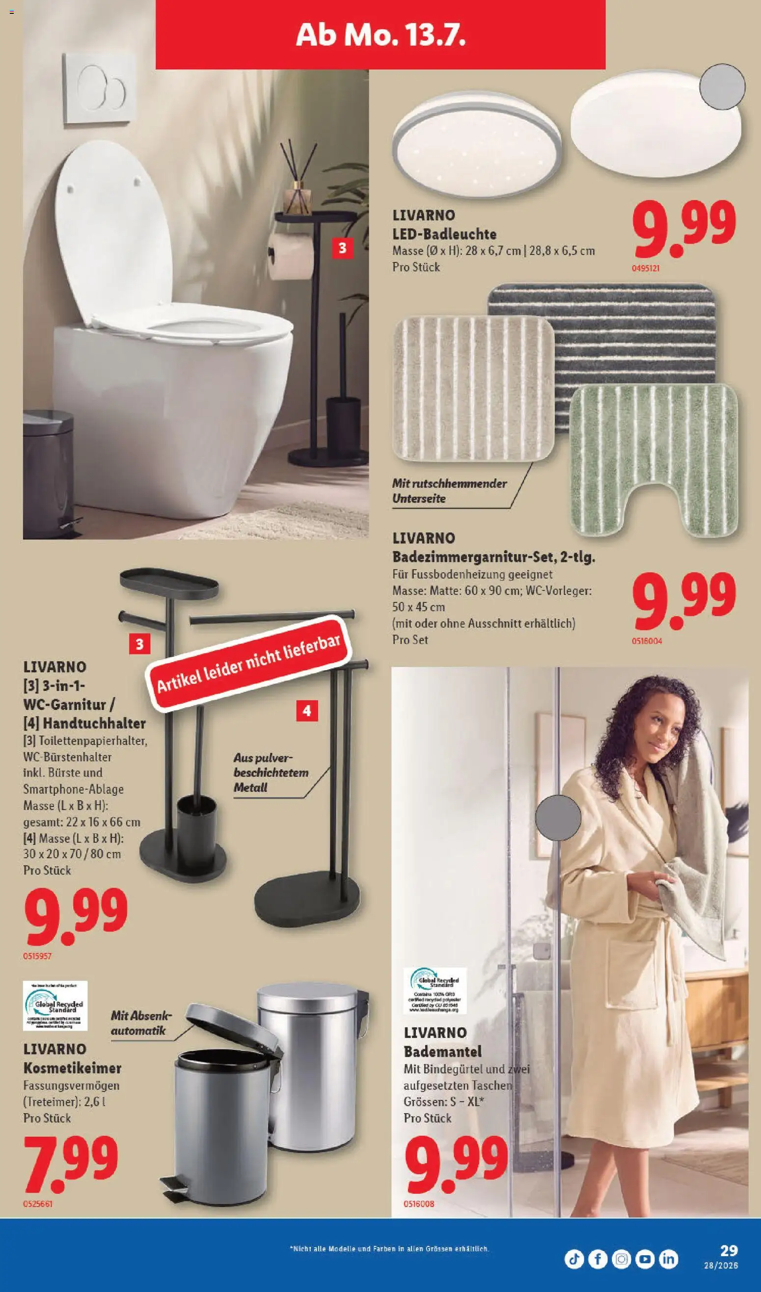 🛍️ Lidl aktionen ab 09.07.2026 » Entdecken Sie exklusive Rabatte und sparen Sie noch heute! 💰 | Schweiz
