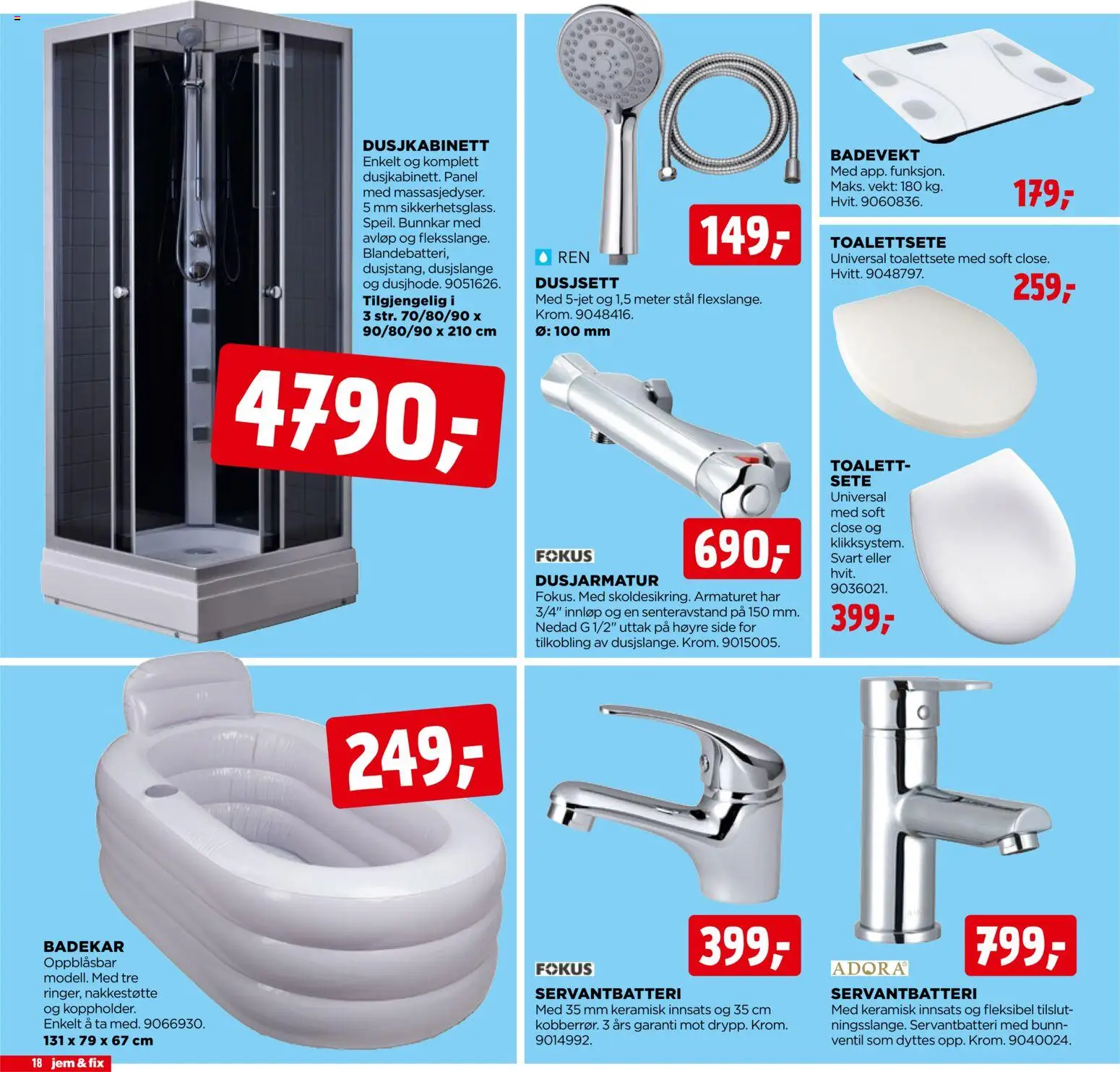 Nye » Jem & Fix kundeavis « er nå online. Se alle Julitilbud på mobilen og spar! | Norge