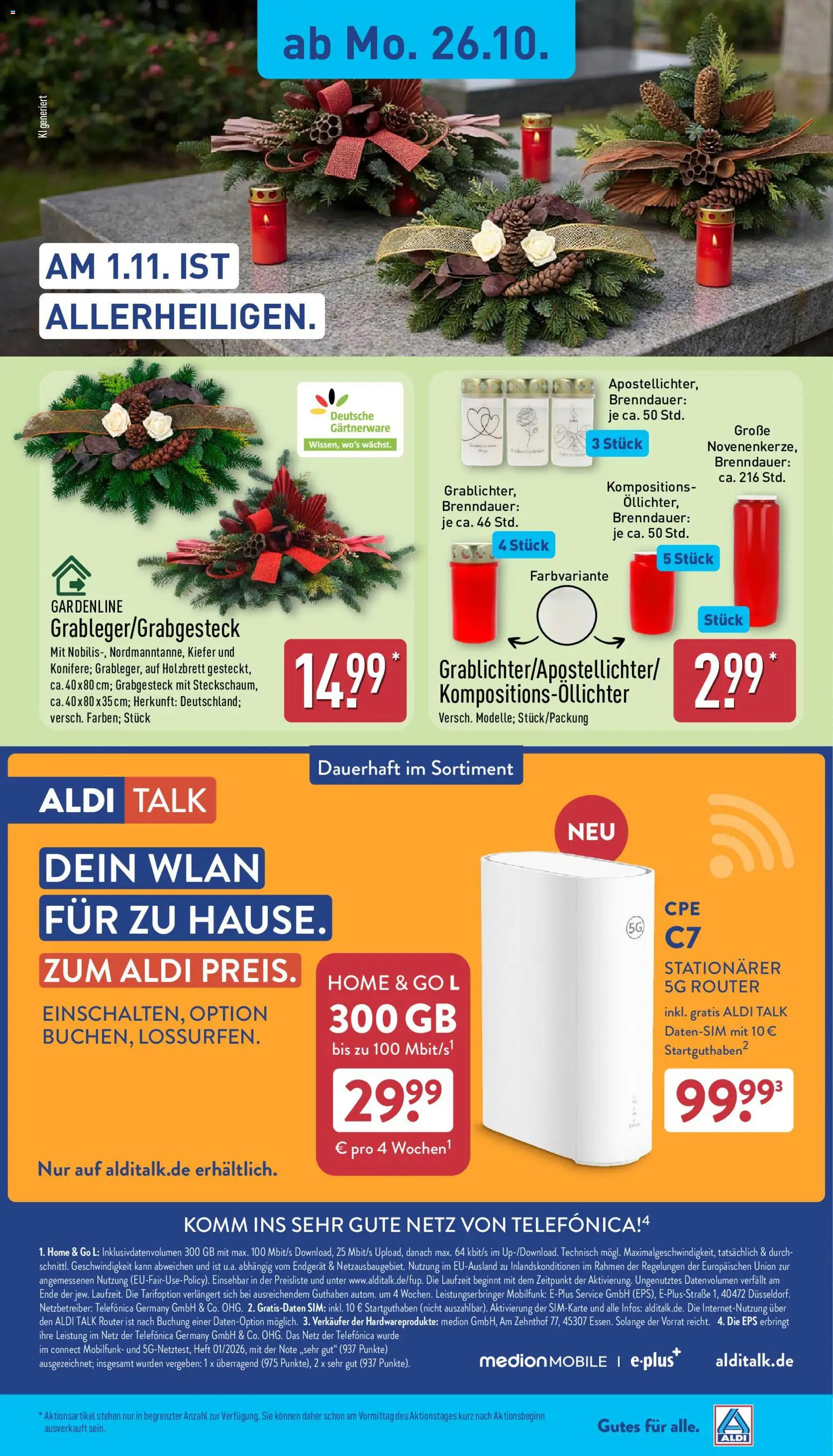 Aldi Prospekt Prospekt in Deutschland