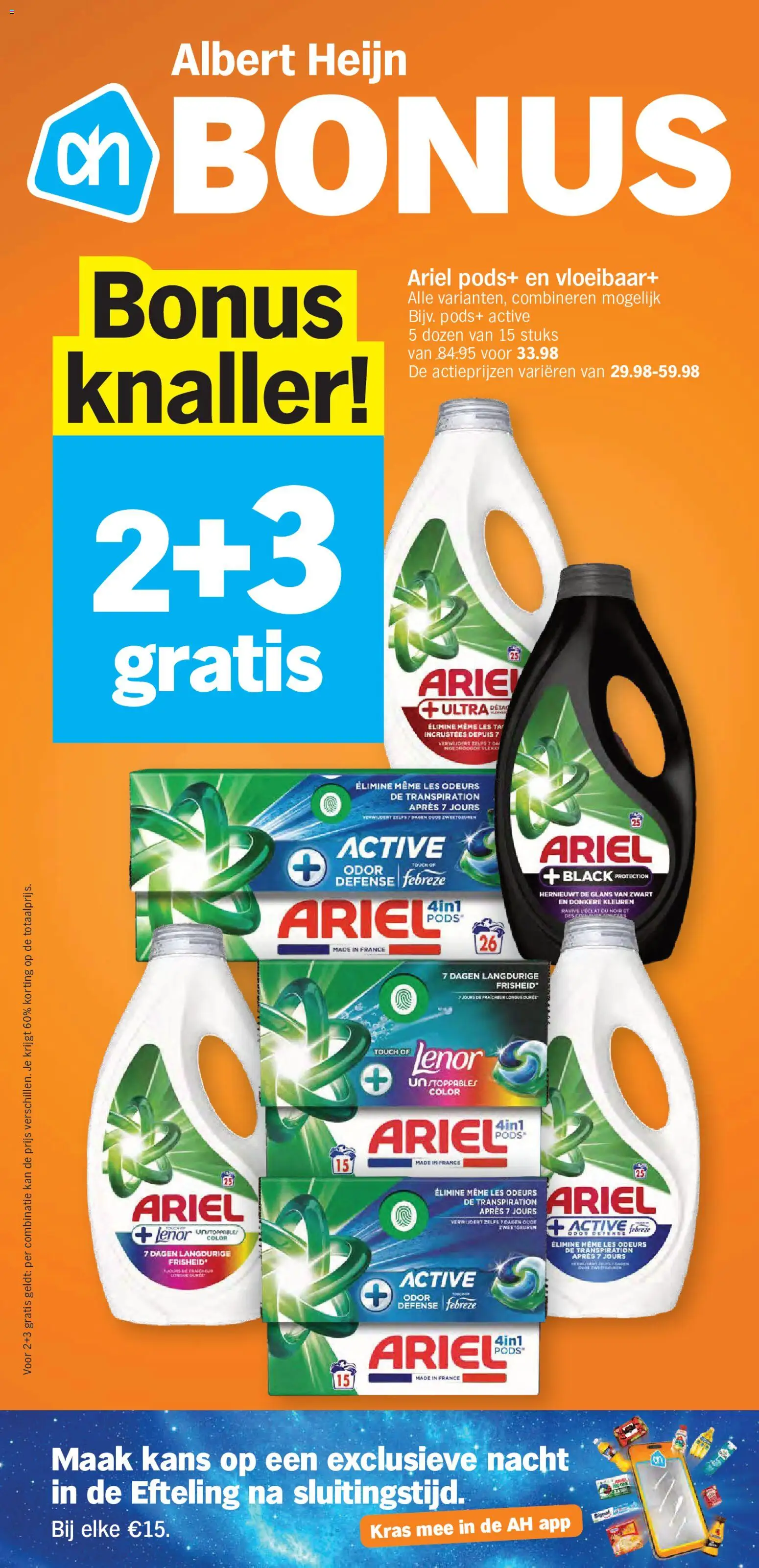 Albert Heijn Folder week / de la semaine 44 Folder in België