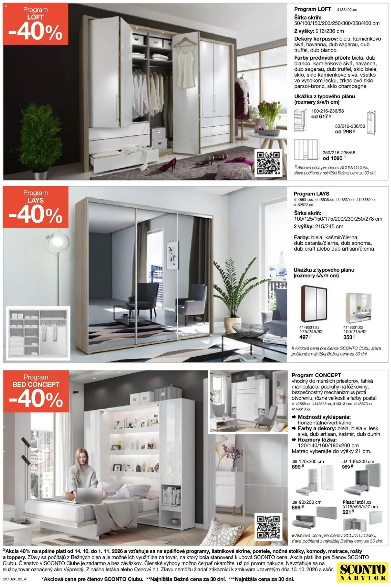 Sconto nábytok leták Leták in Slovensko