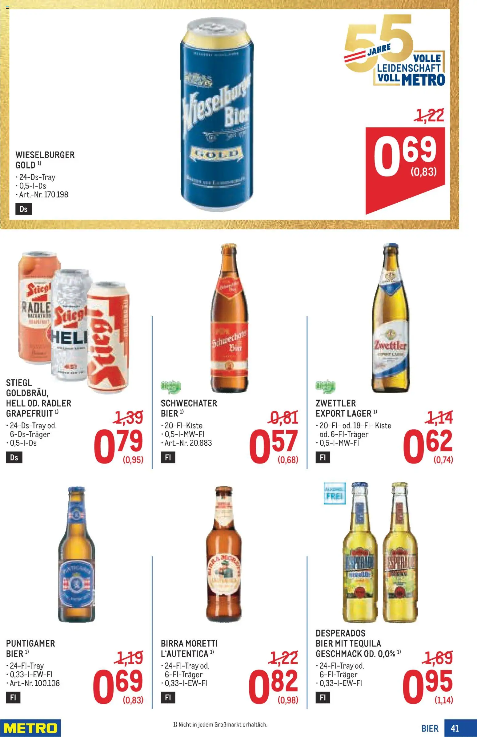 Metro angebote Profi Flugblatt in Österreich