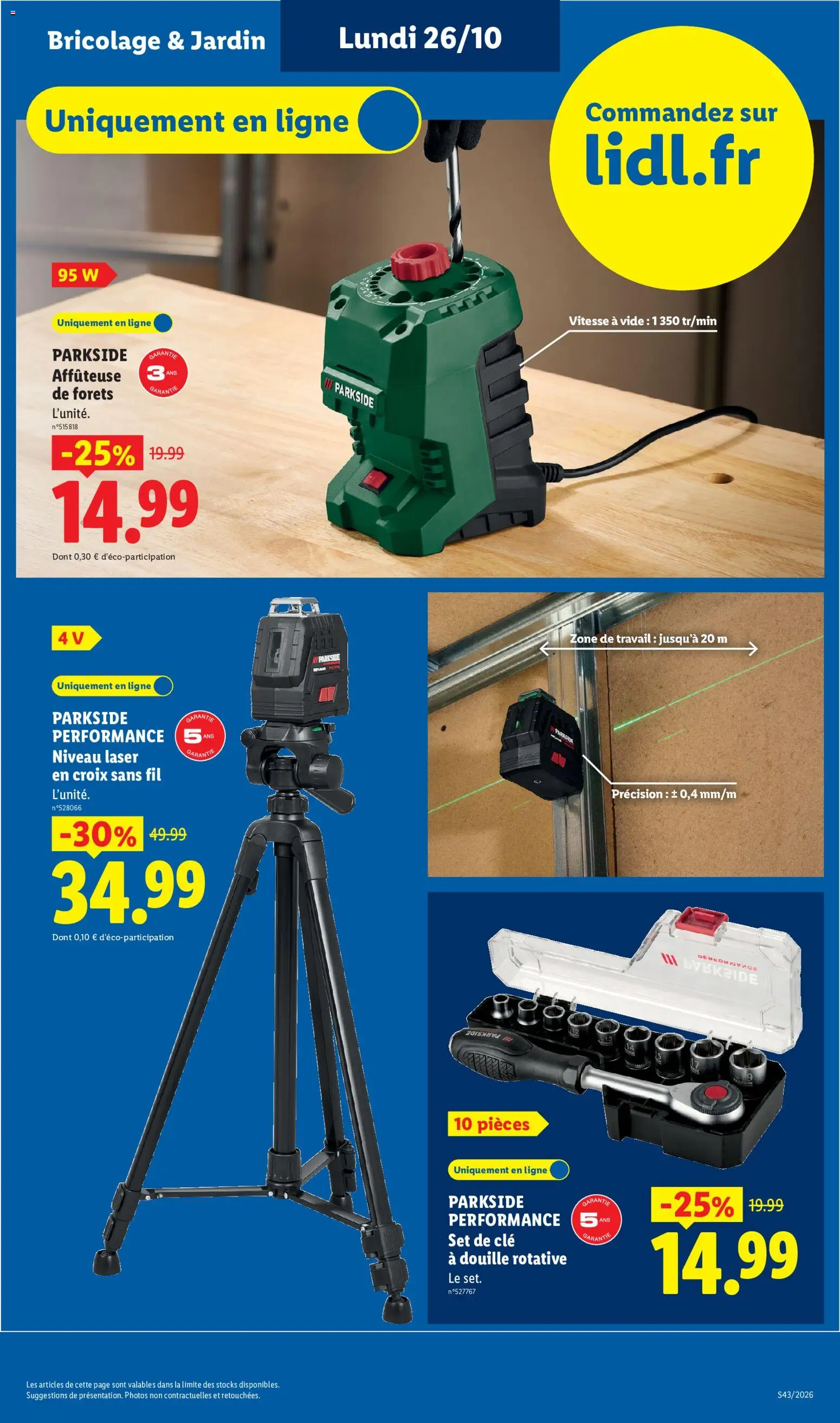 LIDL catalogue Catalogue in France