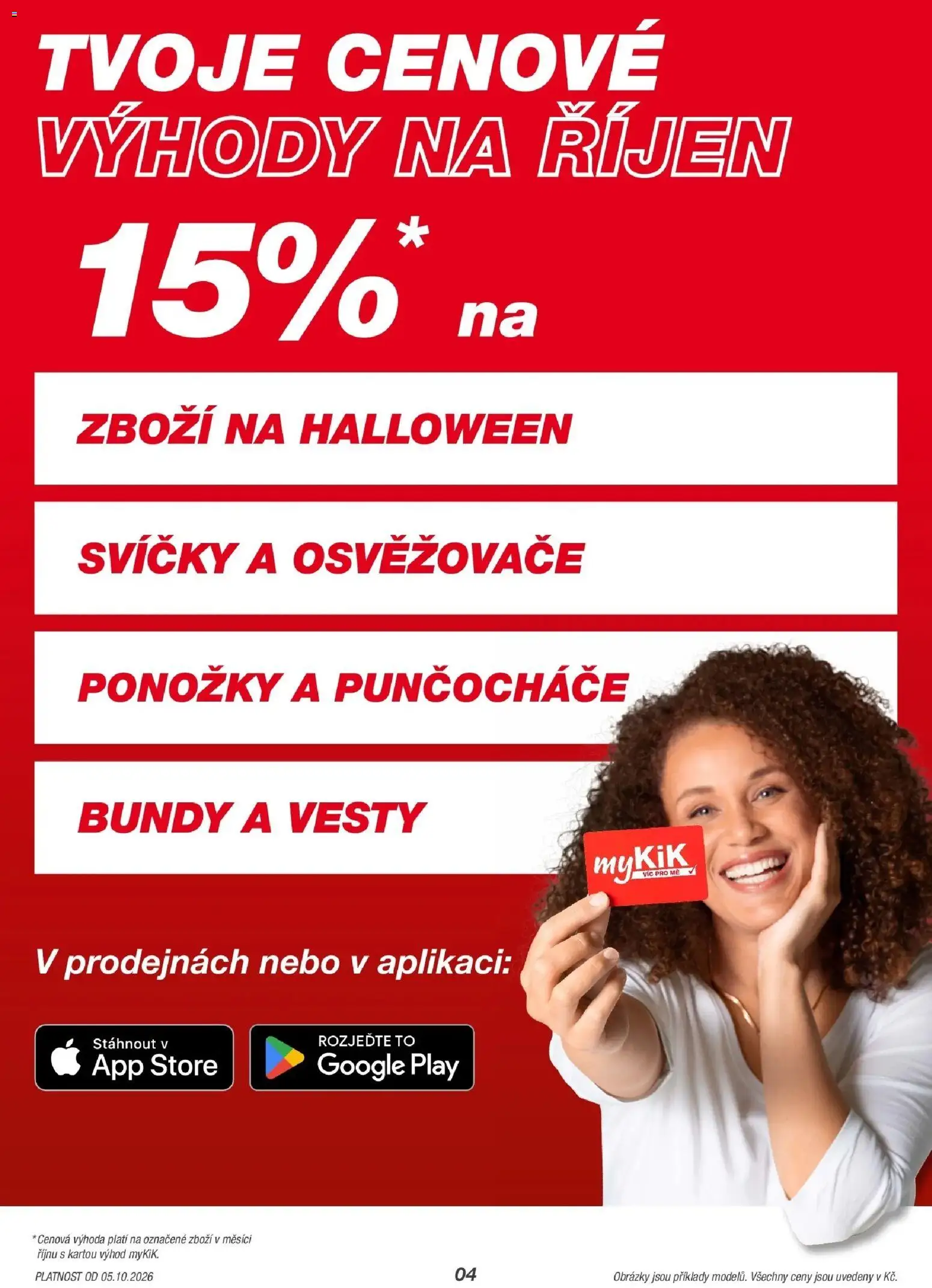 Kik aktuální leták Leták in Česko