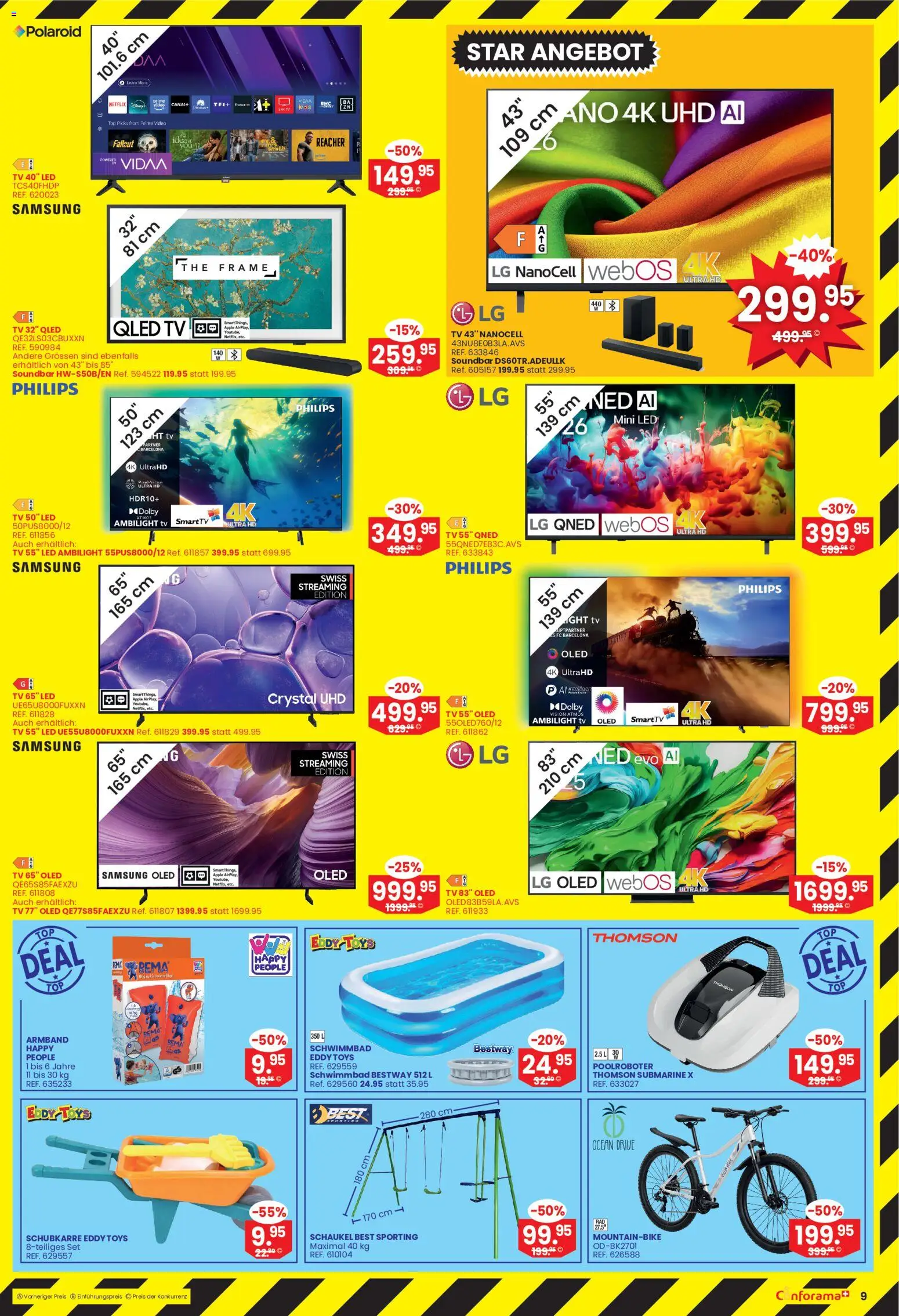 🛍️ Conforama aktionen ab 08.07.2026 » Entdecken Sie exklusive Rabatte und sparen Sie noch heute! 💰 | Schweiz
