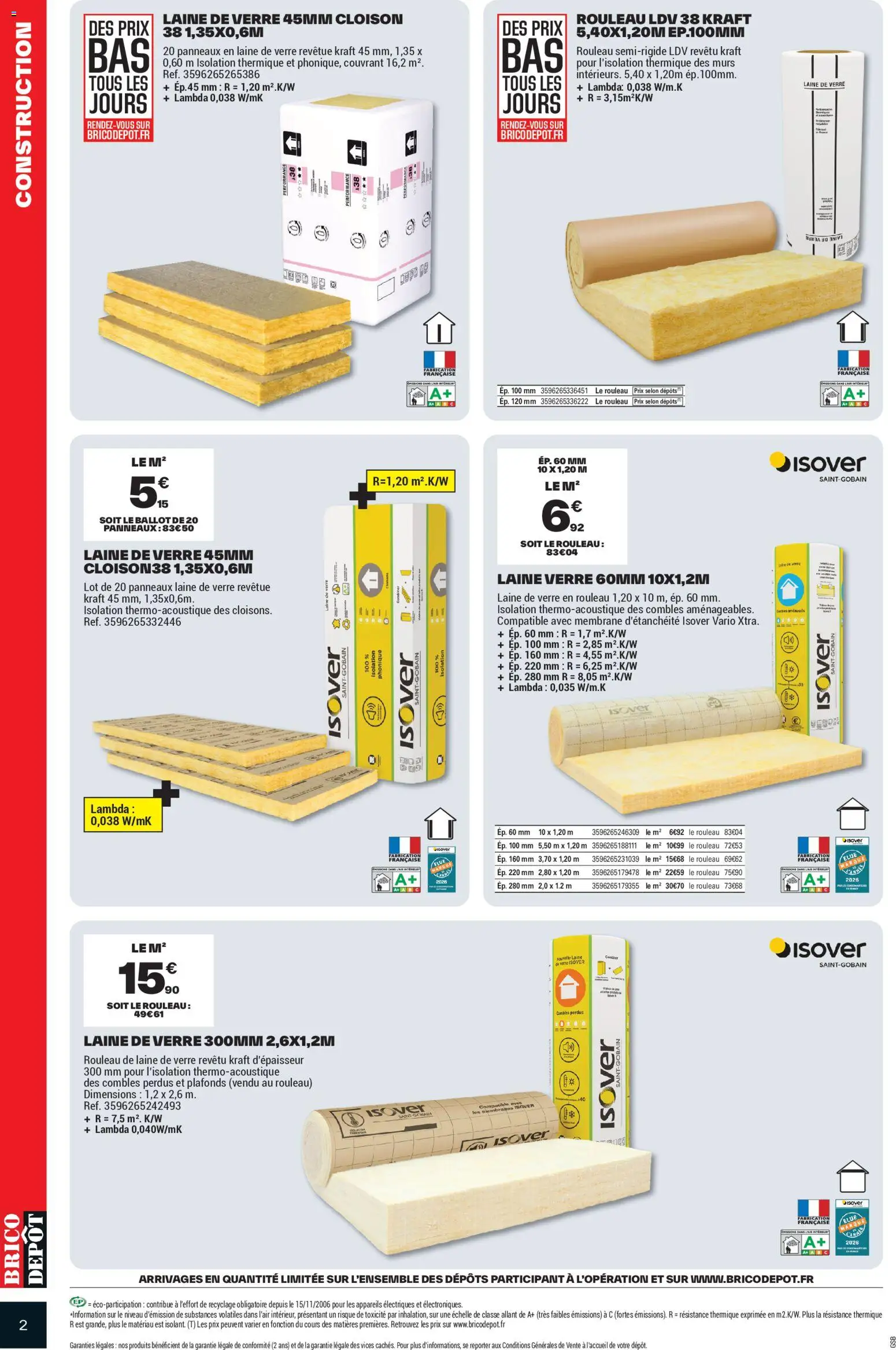 Brico Dépôt catalogue Catalogue in France