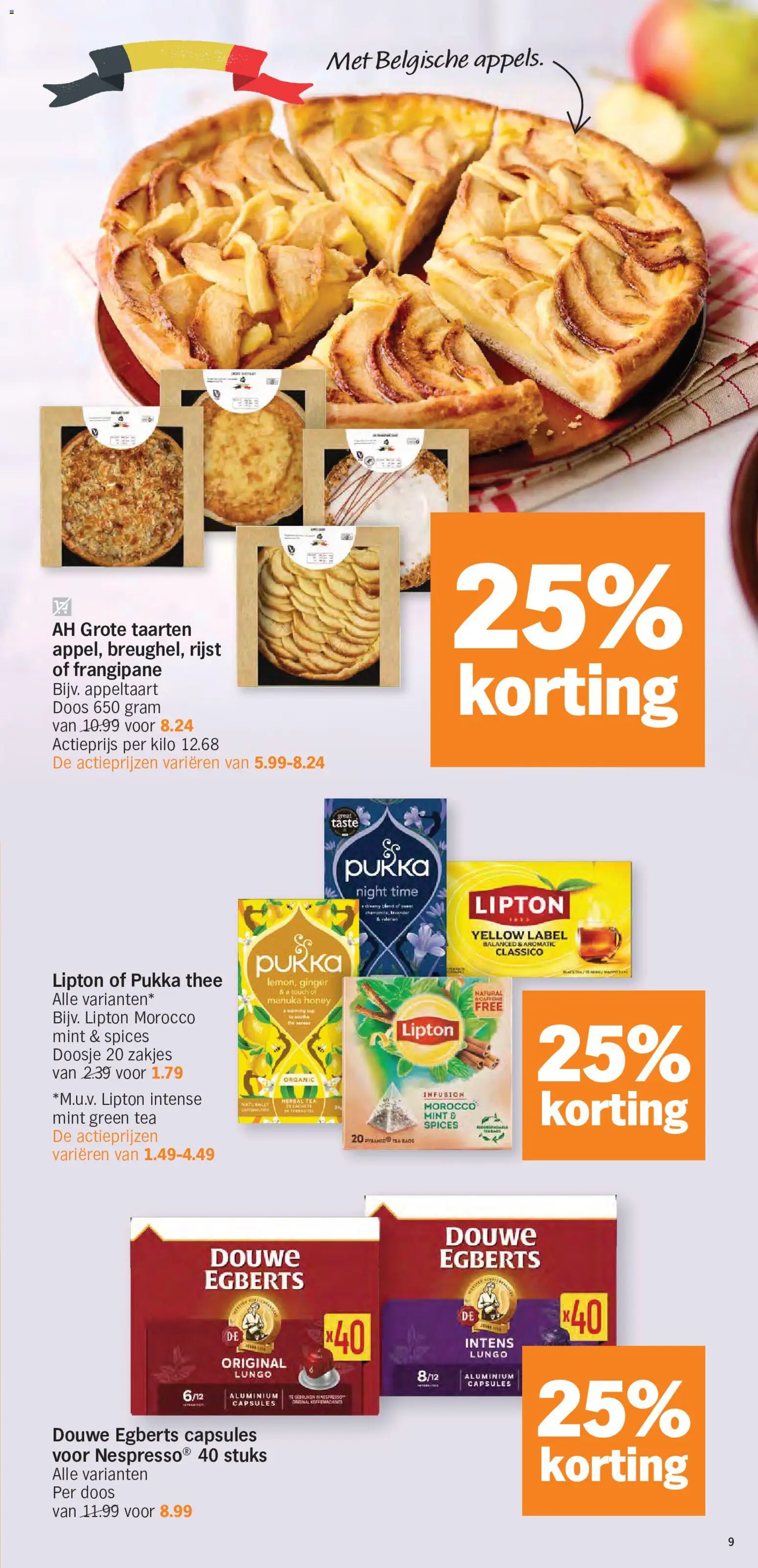 Albert Heijn Folder week / de la semaine 44 Folder in België