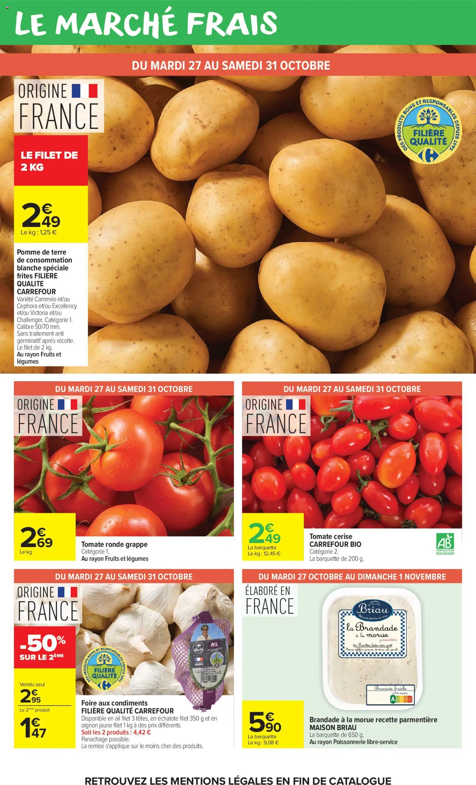 Carrefour Market catalogue Catalogue in France