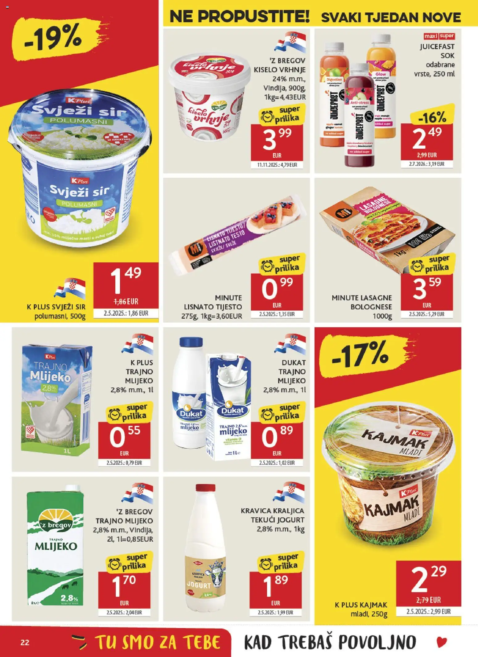 Konzum HR akciós újság Akciós újság in Magyarország