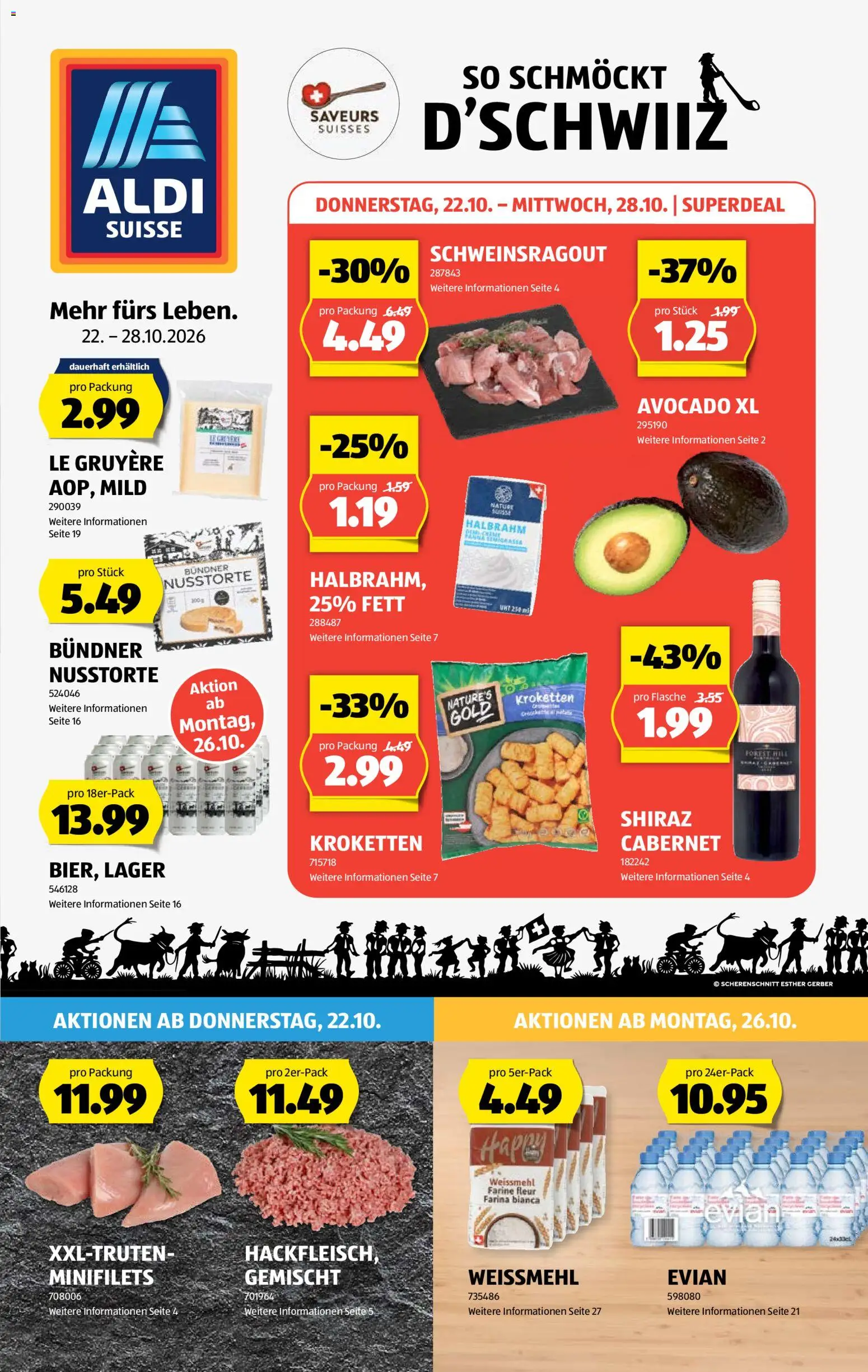 Aldi aktionen Prospekt in Schweiz