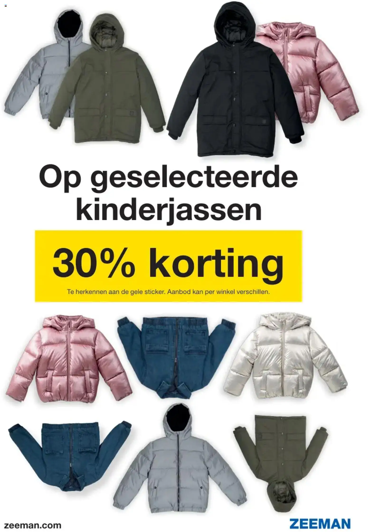Zeeman folder Folder in België